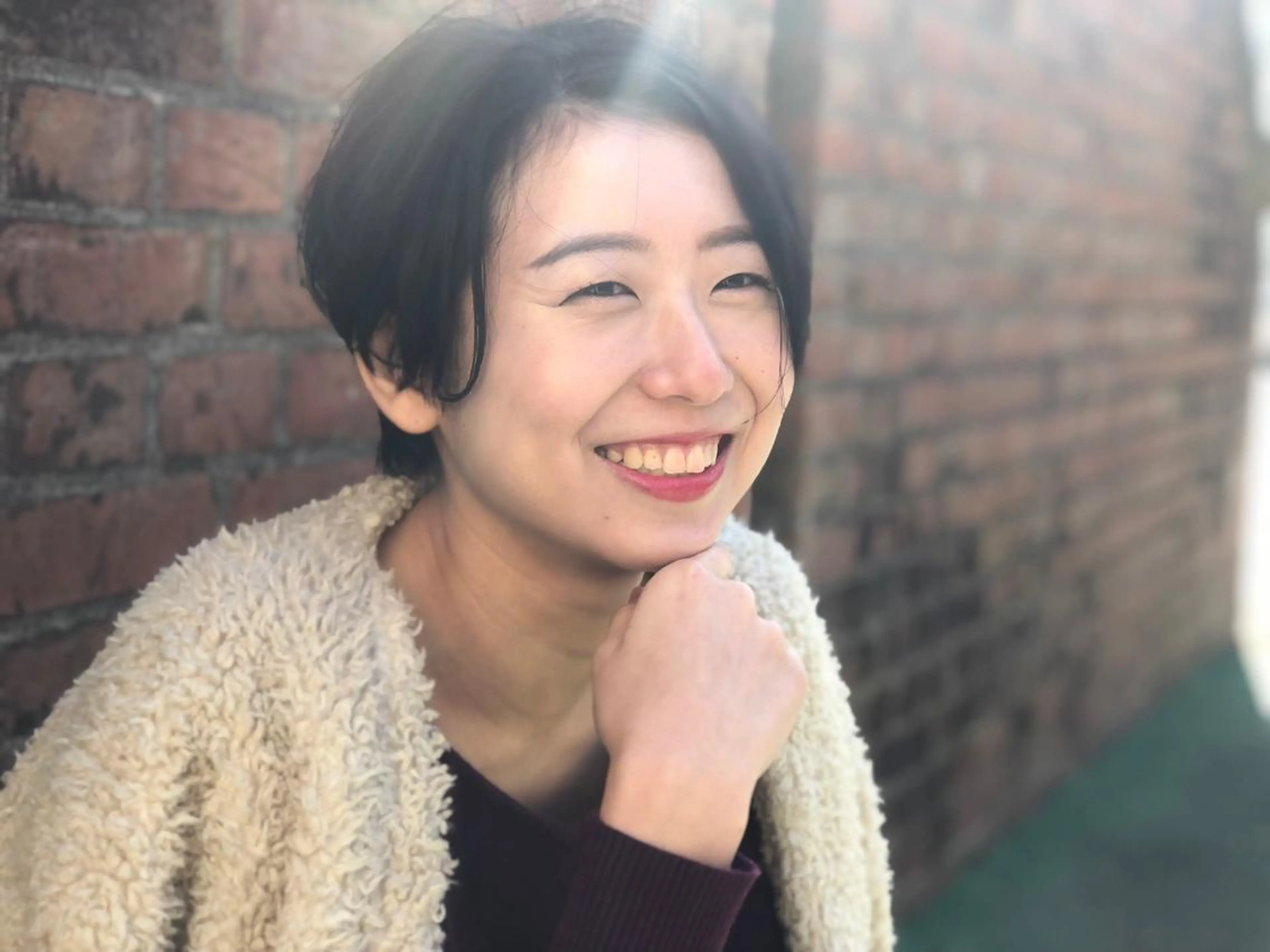 ショート カラー ハンサムショート ダークグレー ショートヘア カット ヘアカラー トリートメント Clay所属・及川 祐輔のヘアスタイル