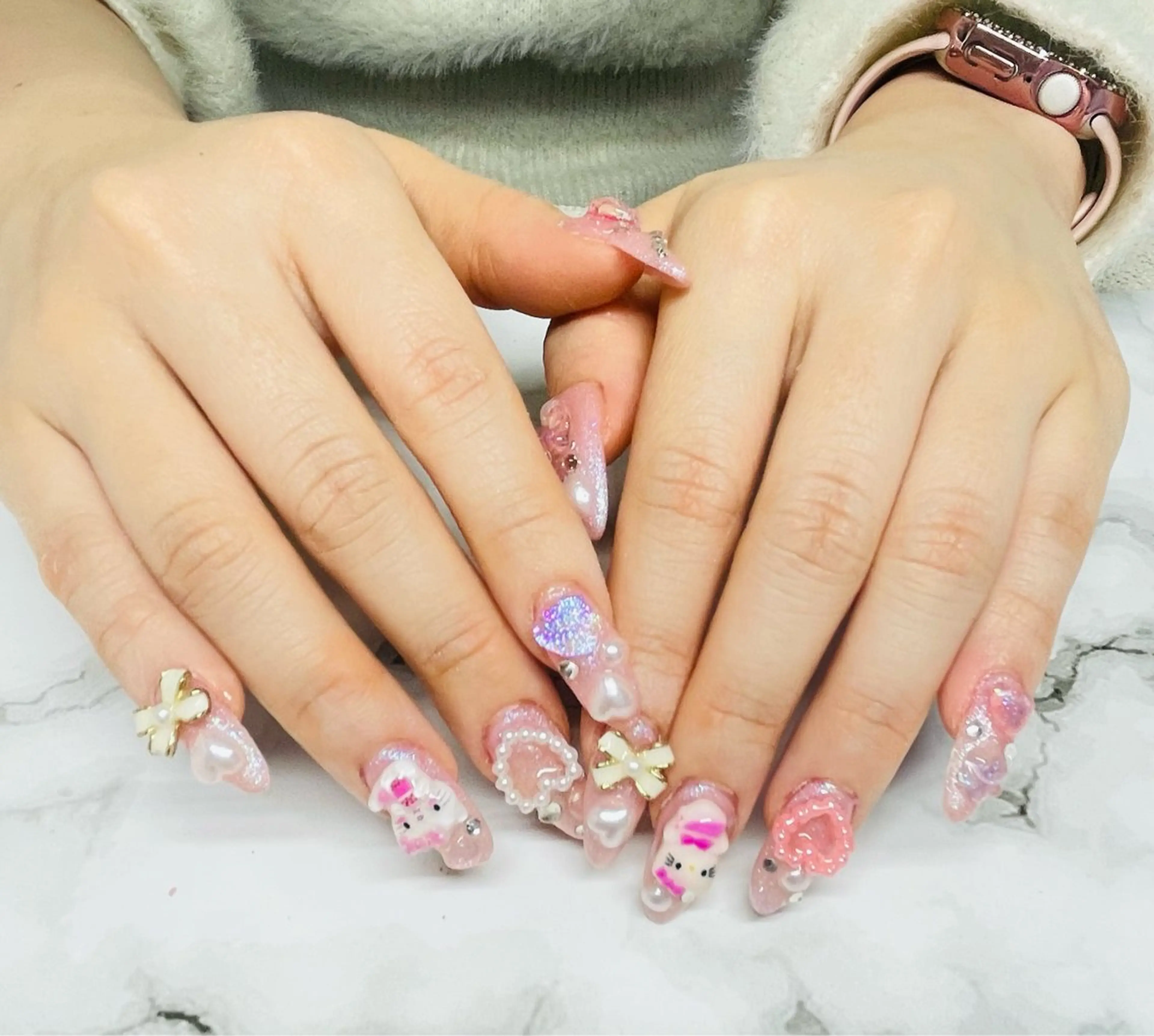 ネイル 長さ出し ネイルチップ Star Beautyのネイルデザイン