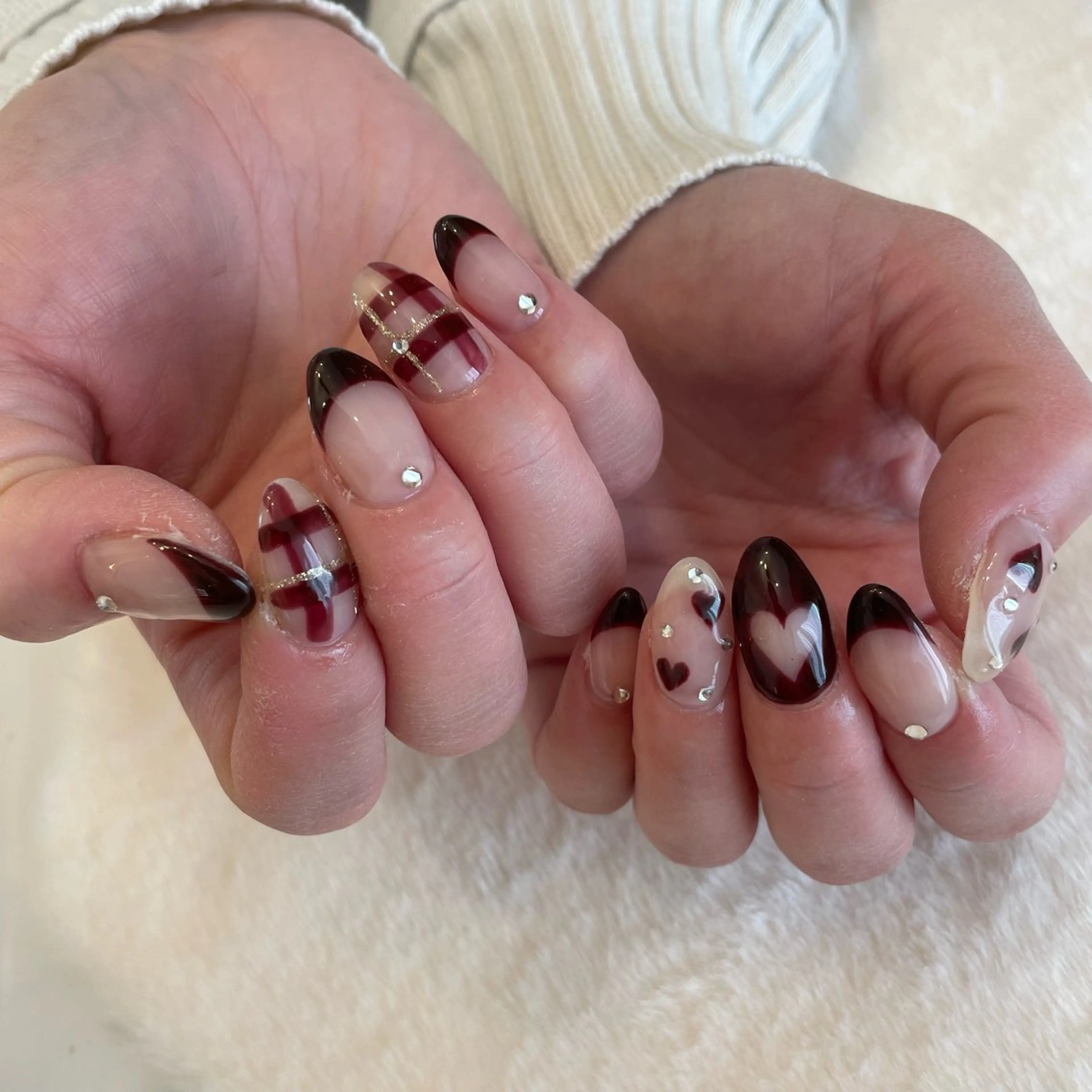 ネイル ハンドネイル Sea  nail by emaのネイルデザイン