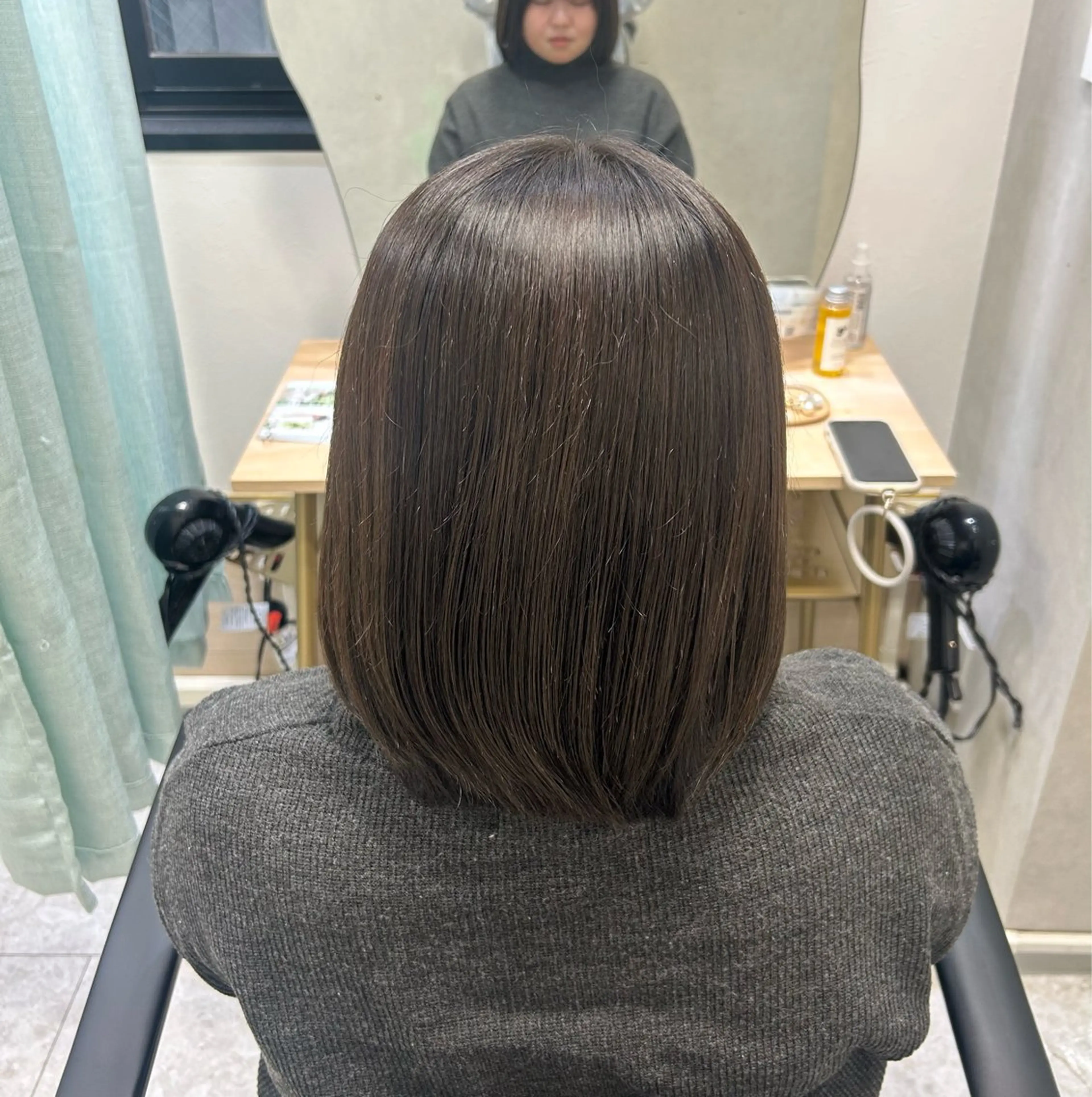 ミディアム カラー カット ヘアカラー TELAHAIR🎀 ミノリのヘアスタイル