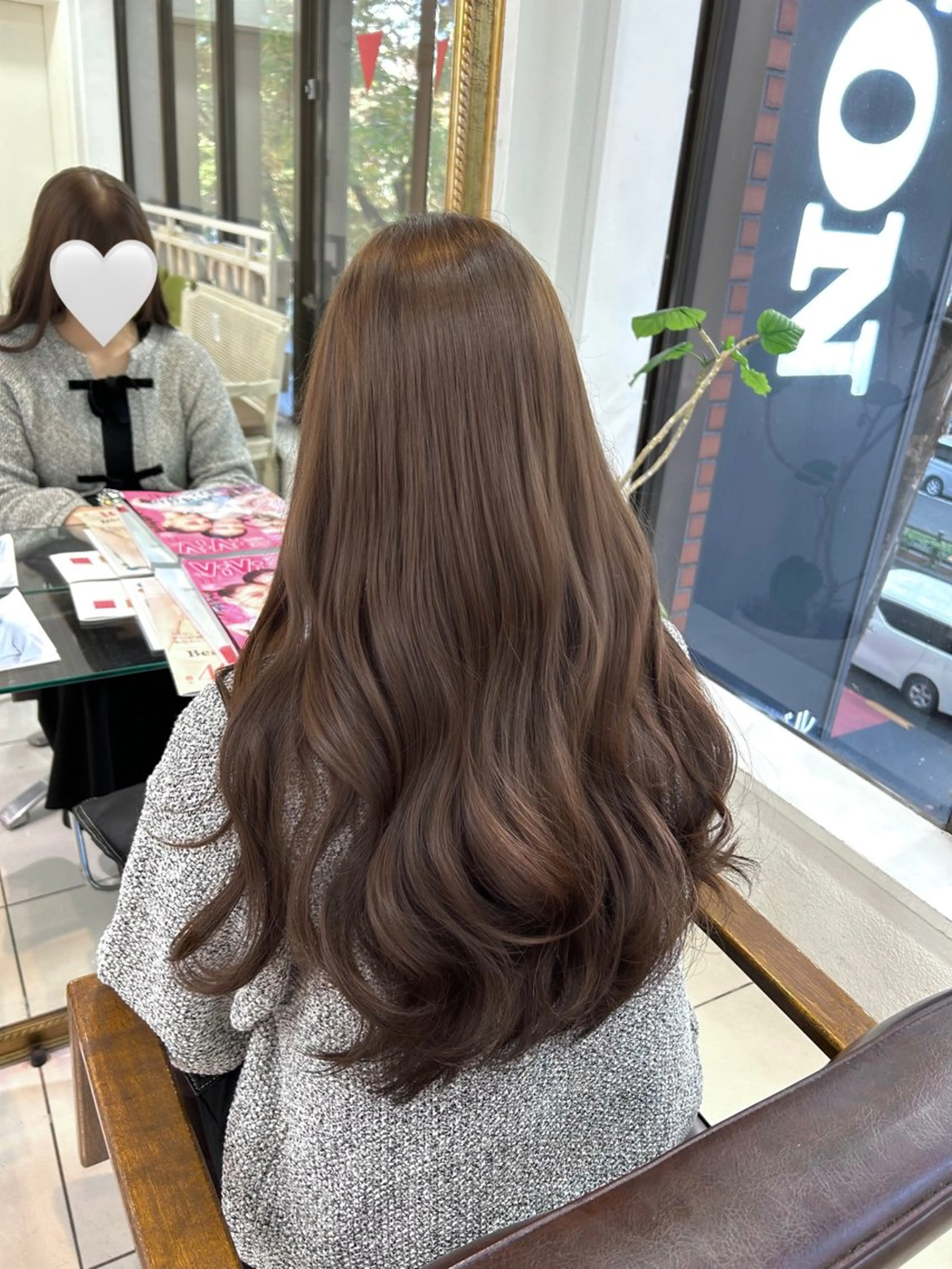 ロング カラー 透明感カラー 古山 結季🌙🖤のヘアスタイル