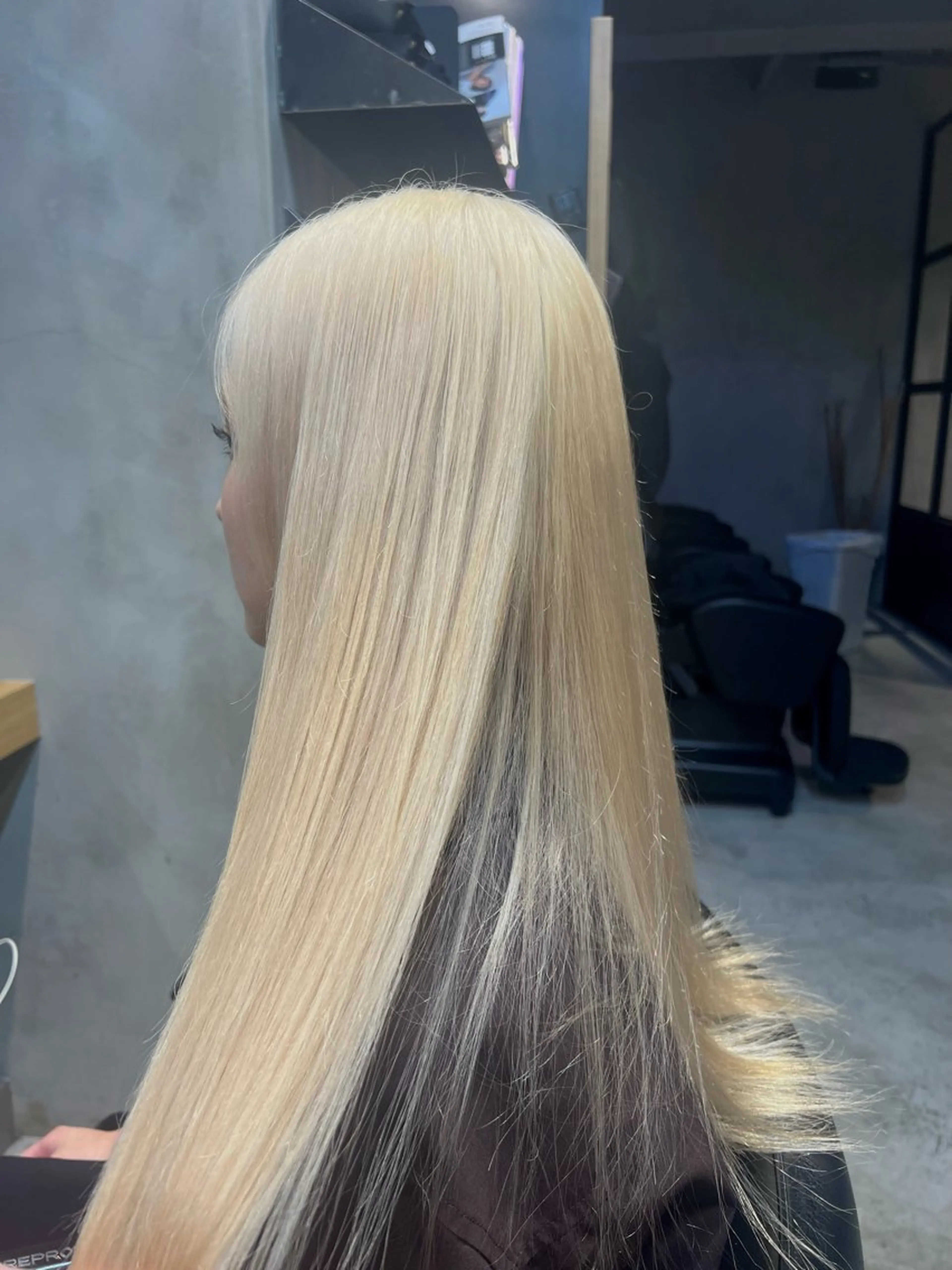 ロング カラー ブリーチ [メンズパーマ特化] 棚橋大翔のヘアスタイル