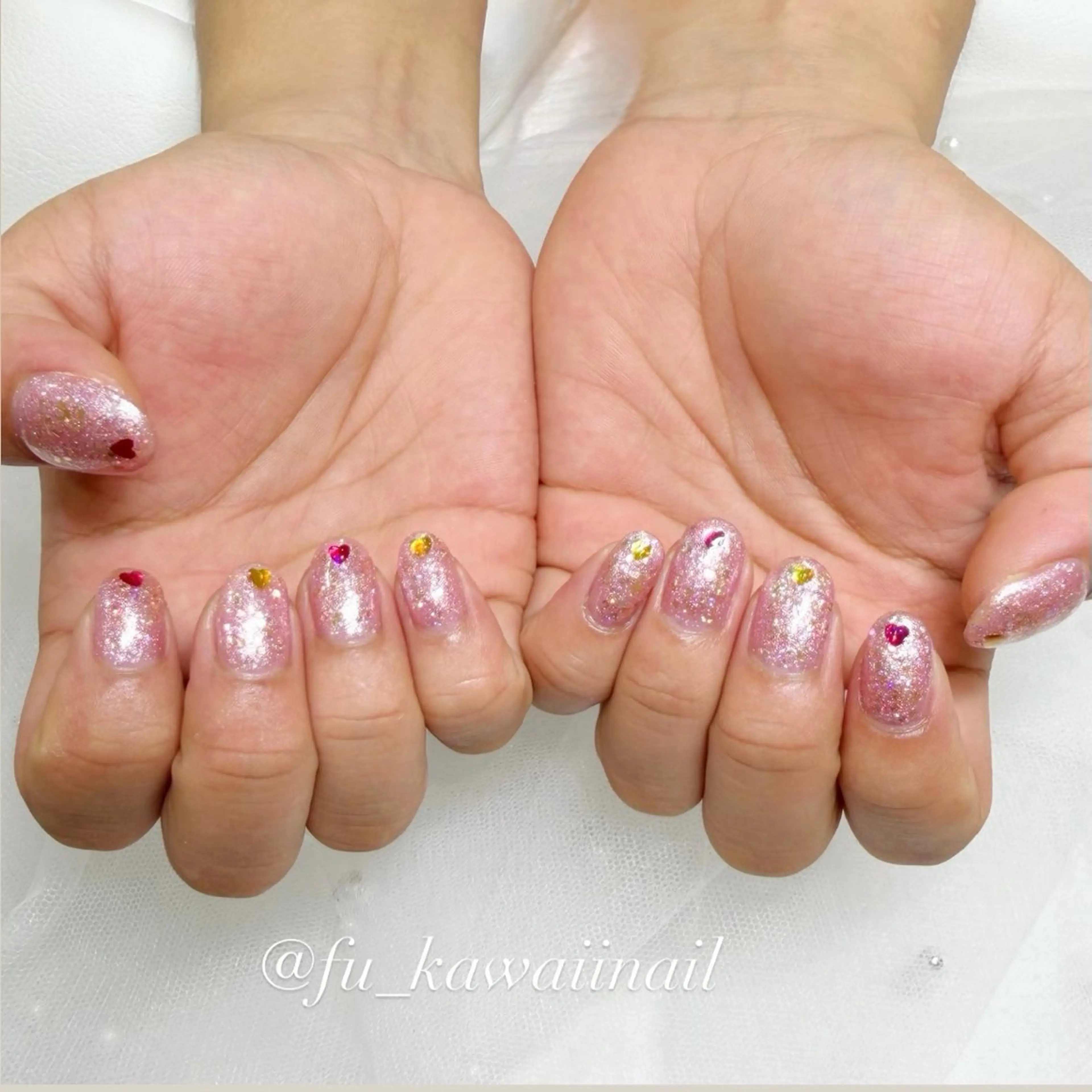 ネイル フラッシュネイル フラッシュマグ ホログラムネイル マグネットネイル ハンドネイル 🪞ヤギフウカ🪞 渋谷ネイルのネイルデザイン