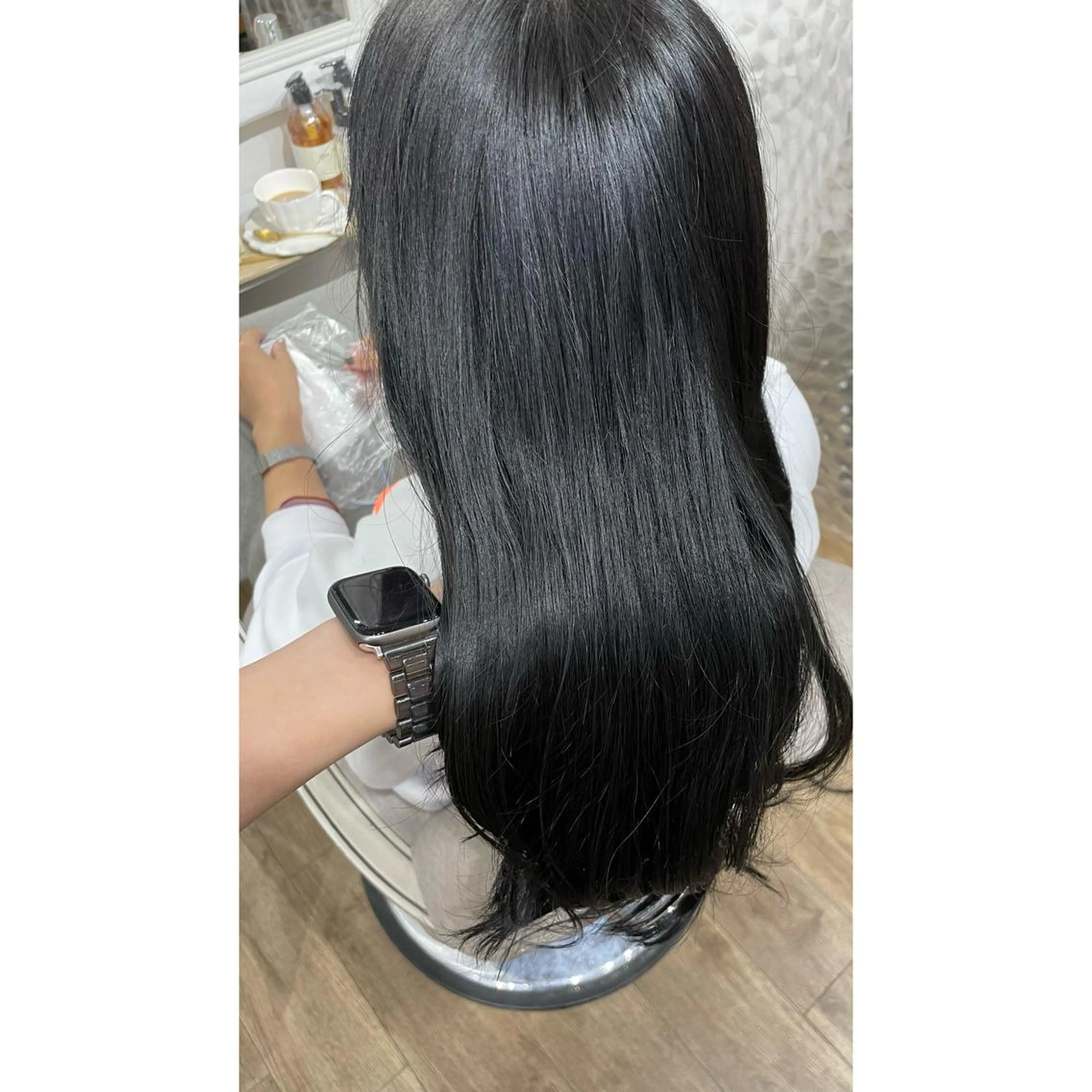 ロング カラー ヘアカラー トリートメント 梅田/髪質改善カラー ❄︎ mikiのヘアスタイル