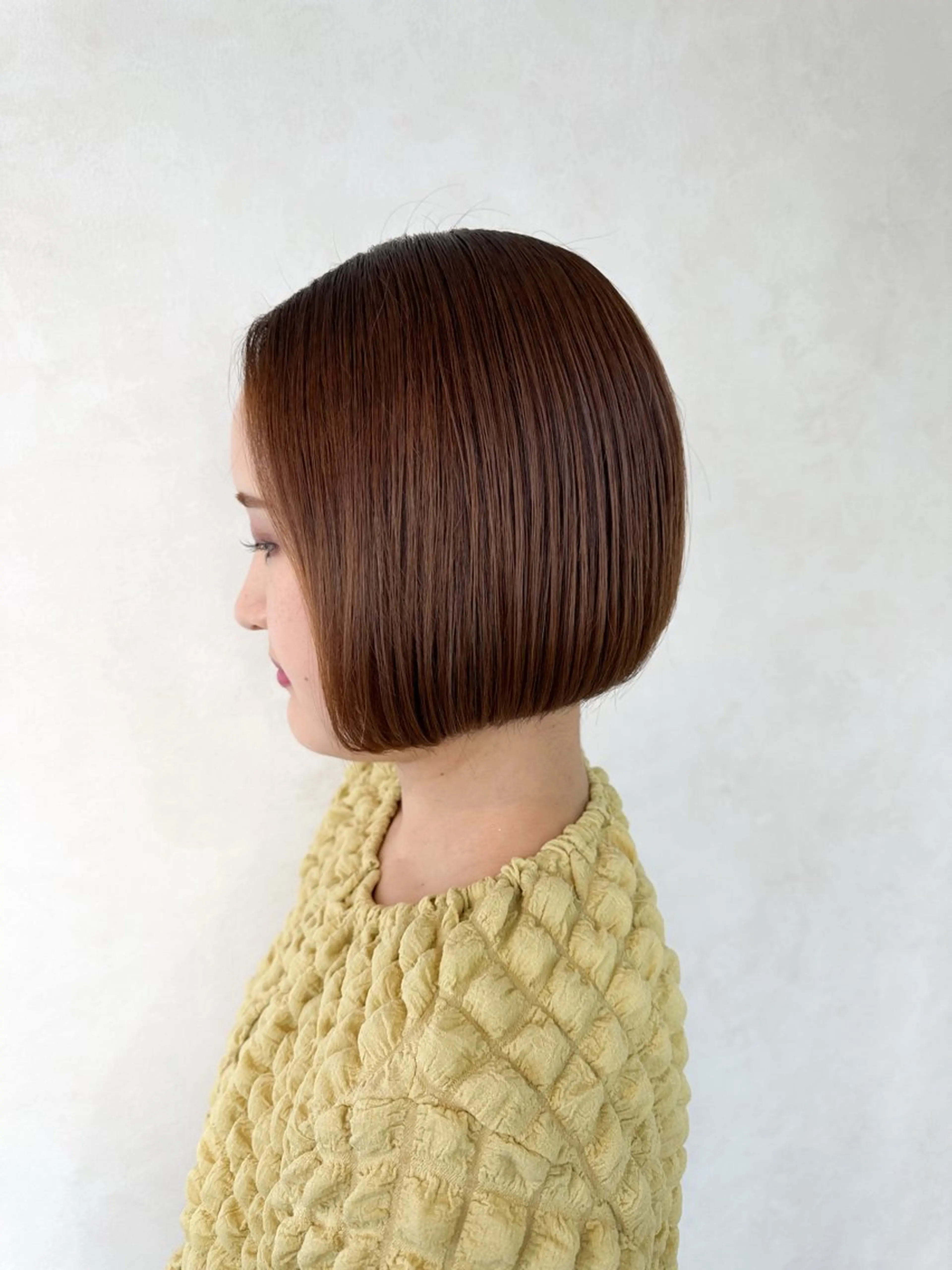 ショート ボブ カット ヘアカラー トリートメント 店長✂️KOTA✂️ oggiottoのヘアスタイル