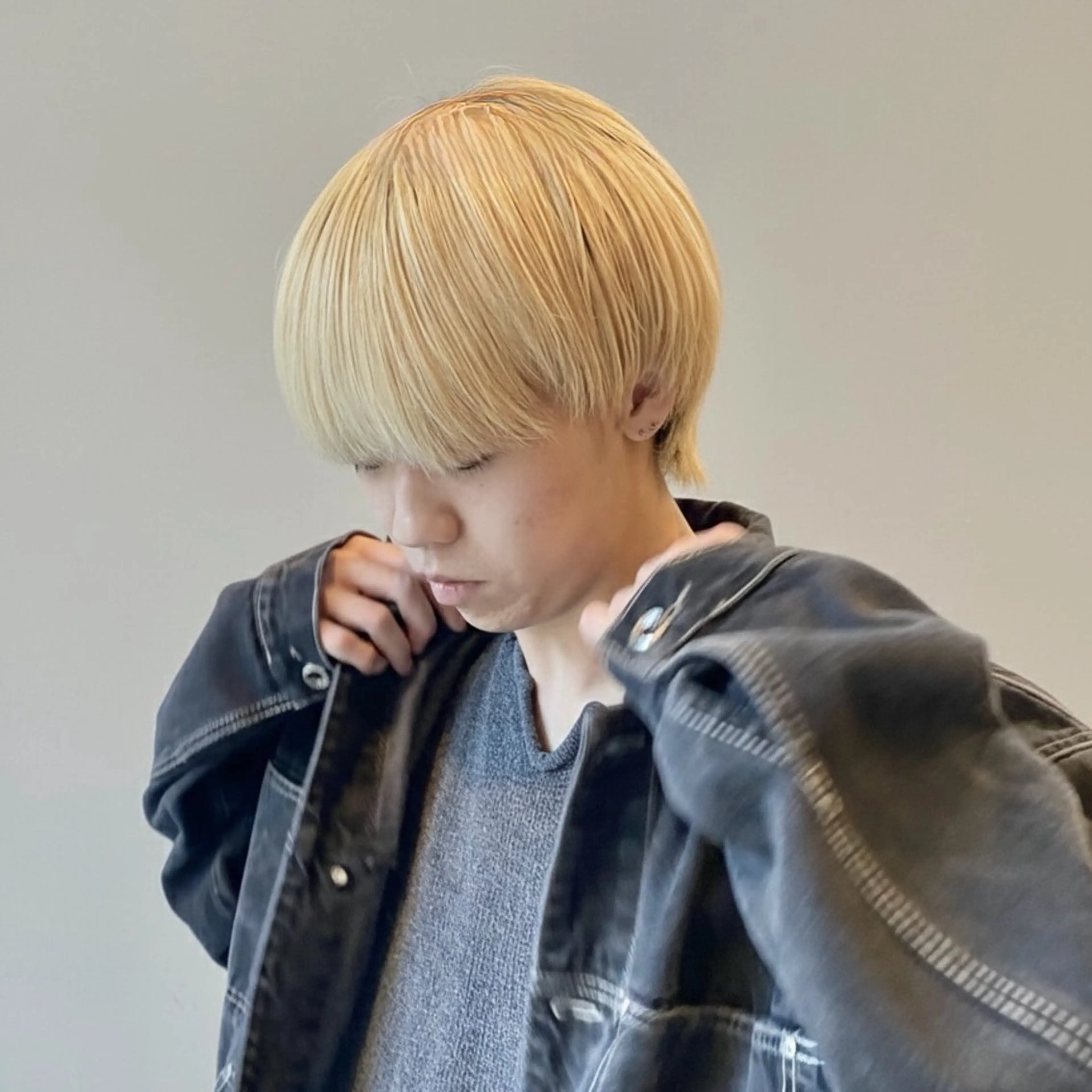 カラー メンズ カット ヘアカラー SALOWIN名古屋所属・駒沢 聡のヘアスタイル