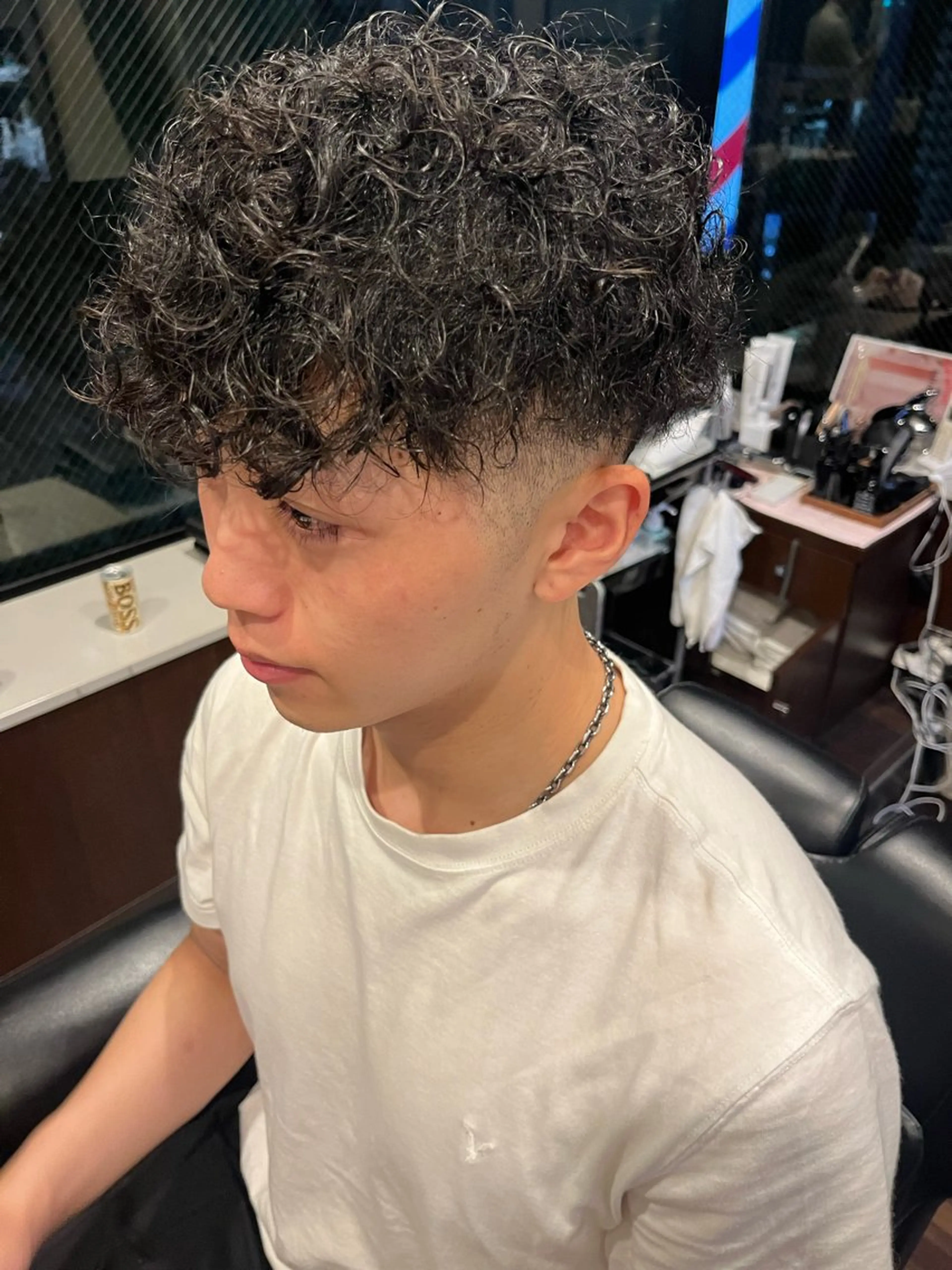 ショート カット 小原沢 彪真のヘアスタイル