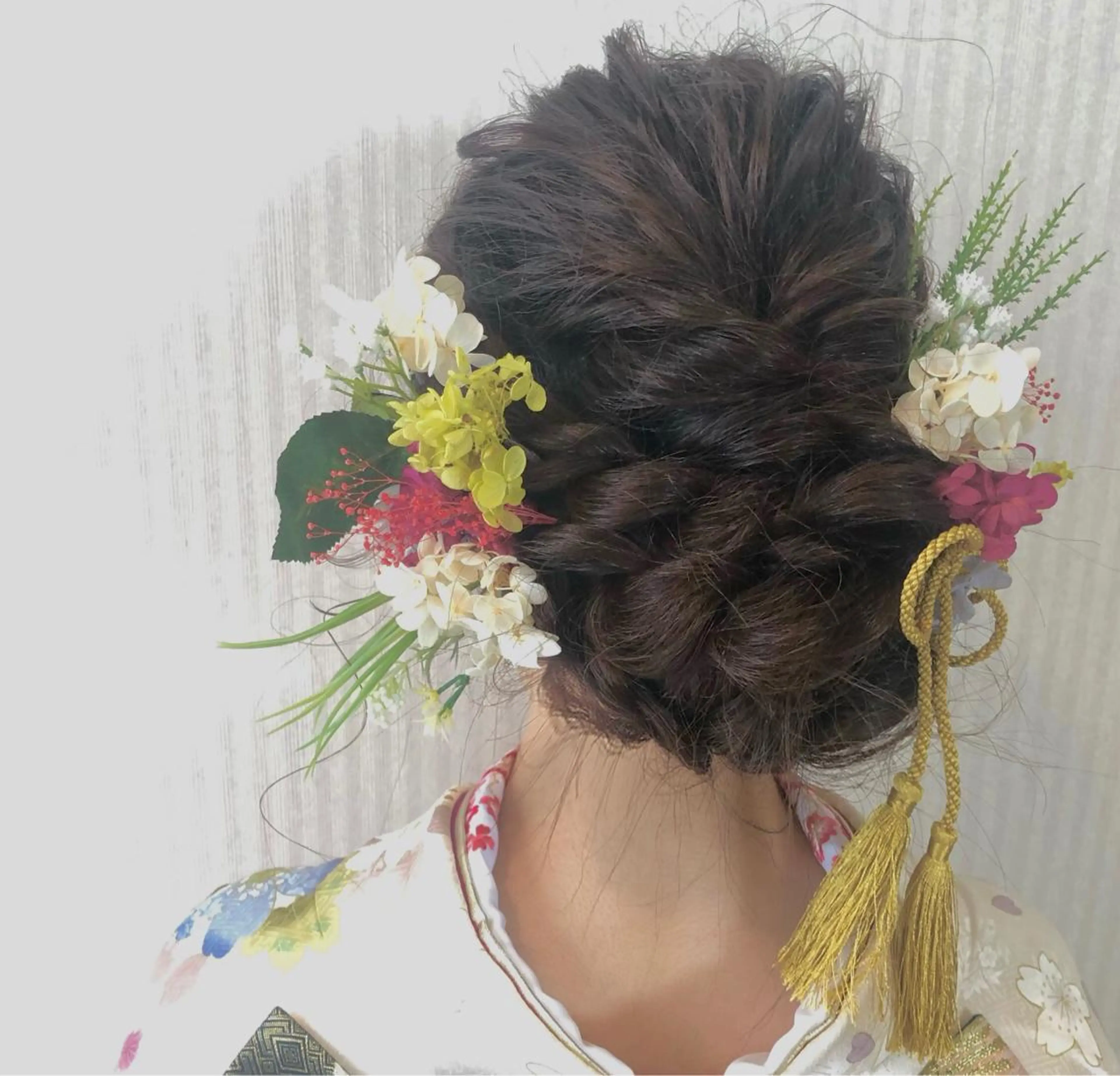 ヘアアレンジ ヘアセット 菊池 栄里奈のヘアスタイル