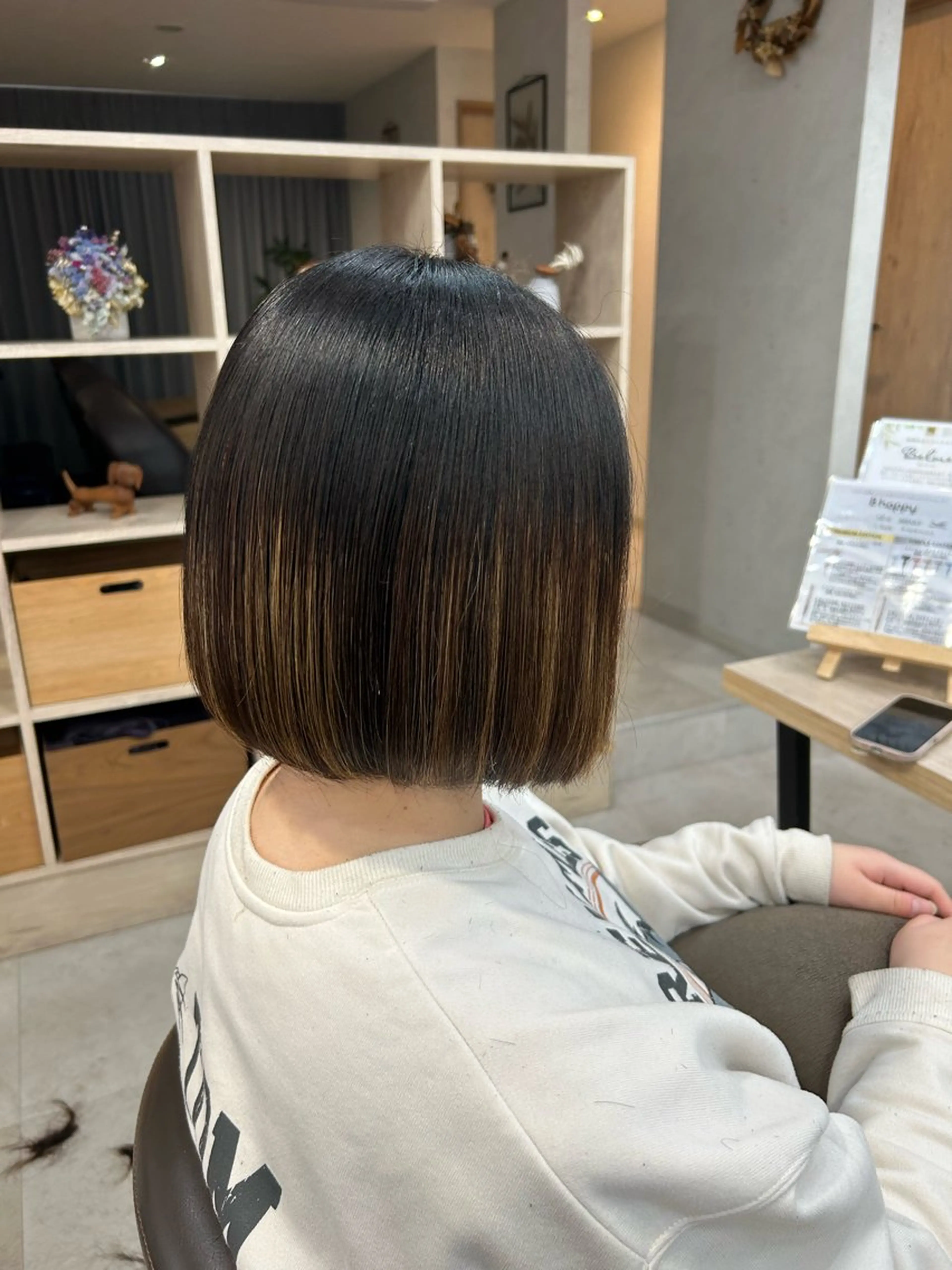 ショート 光を纏うツヤ感ロング Natsuki🤍のヘアスタイル