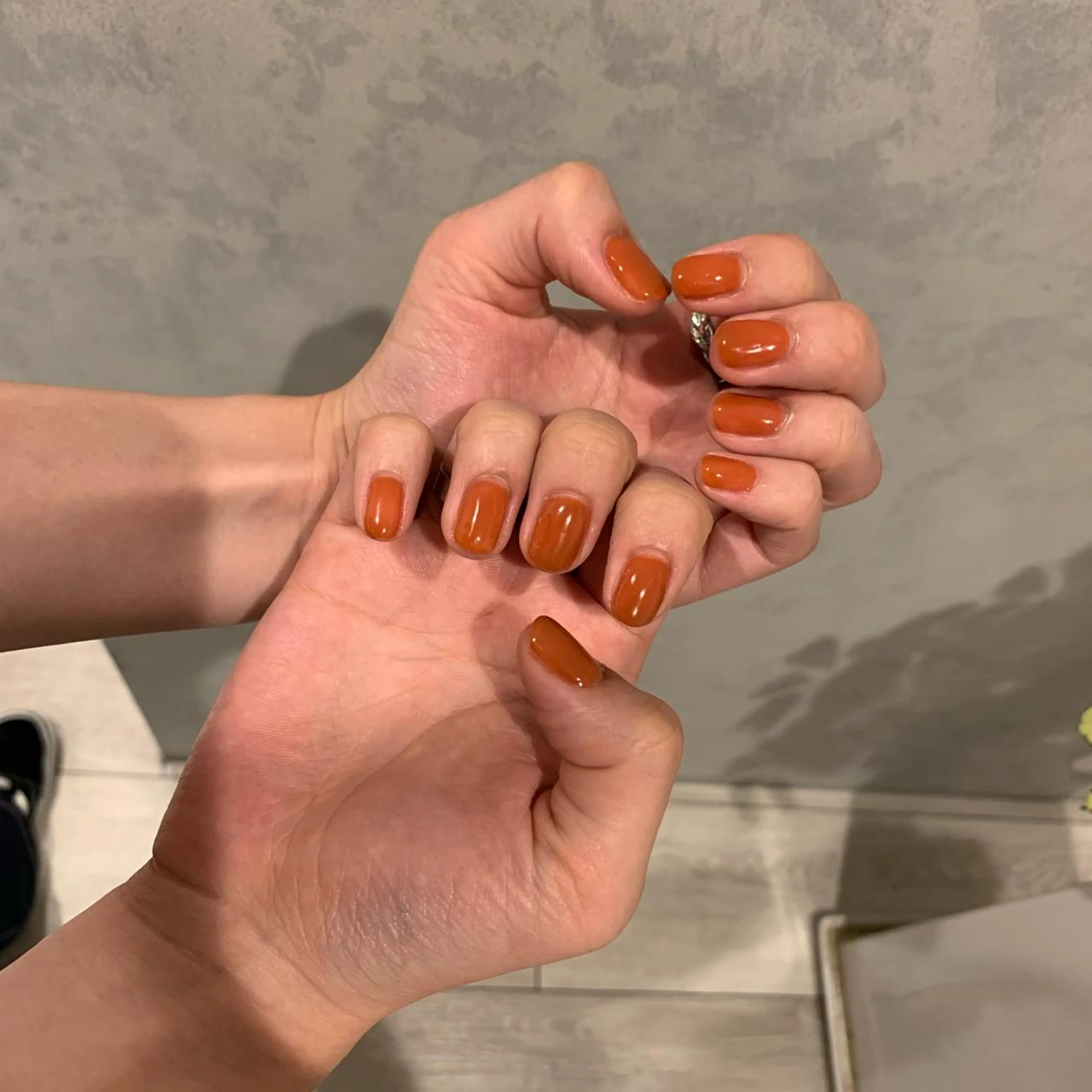 ネイル ワンカラーネイル nailist akariのネイルデザイン