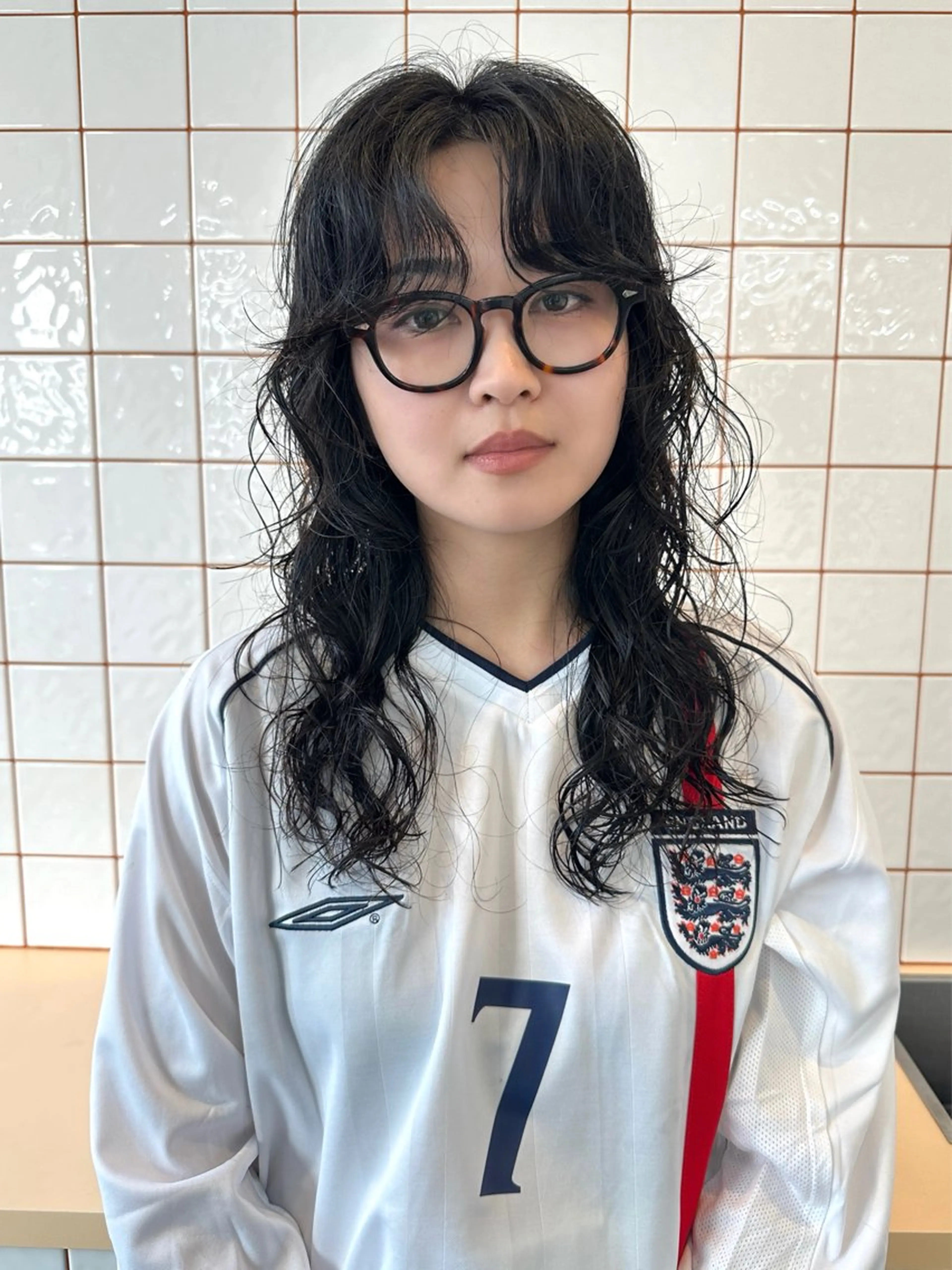 ロング カラー パーマ カット パーマ ボブ/レイヤー/ケア パーマ/リュウタのヘアスタイル