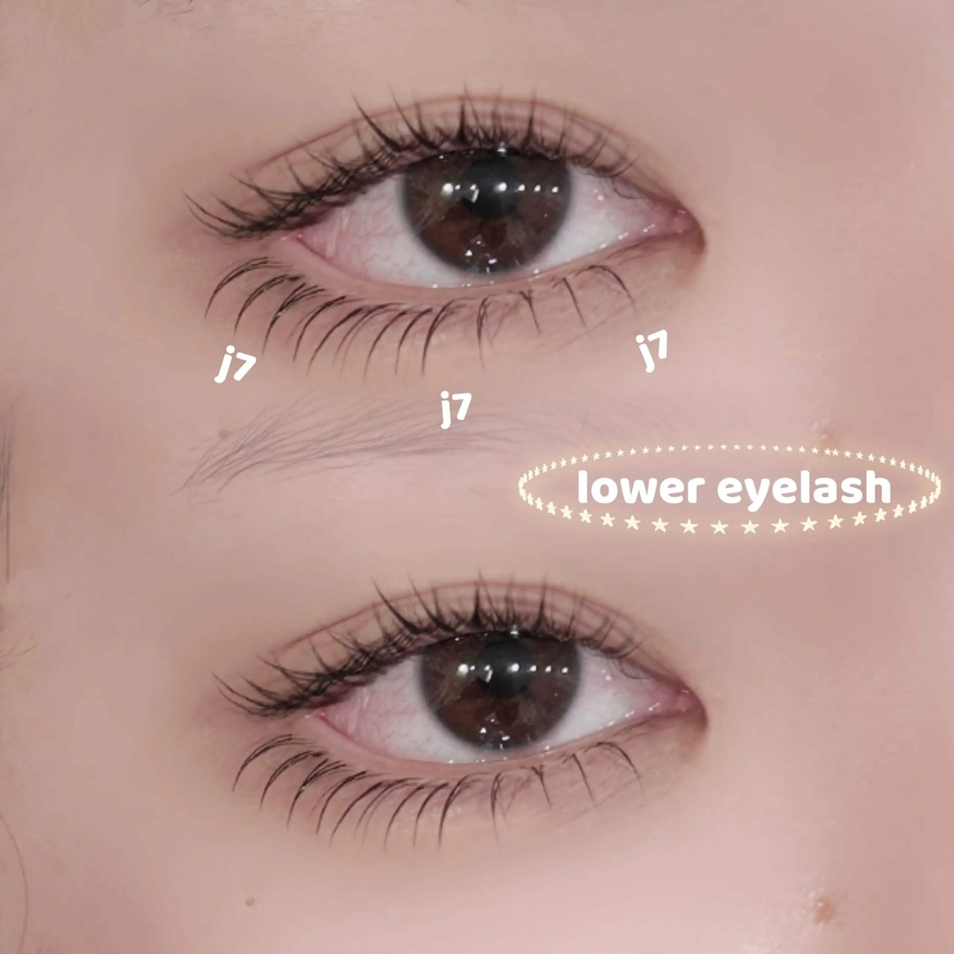 «単品メニュー📍»セーブル下エク40本/+500円でLED変更の写真