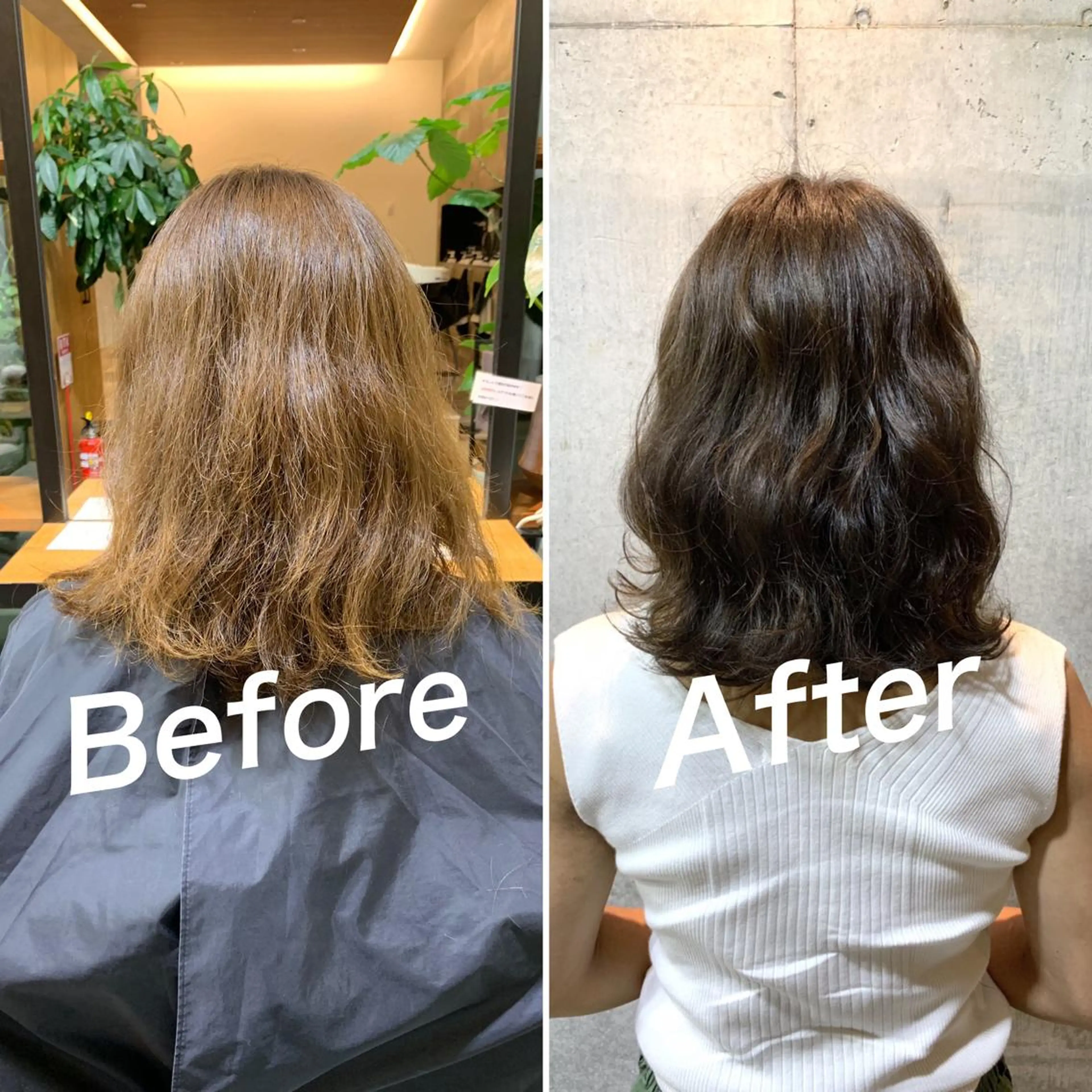 カラー カット トリートメント 佐瀬竜矢PRIMAL /portのヘアスタイル