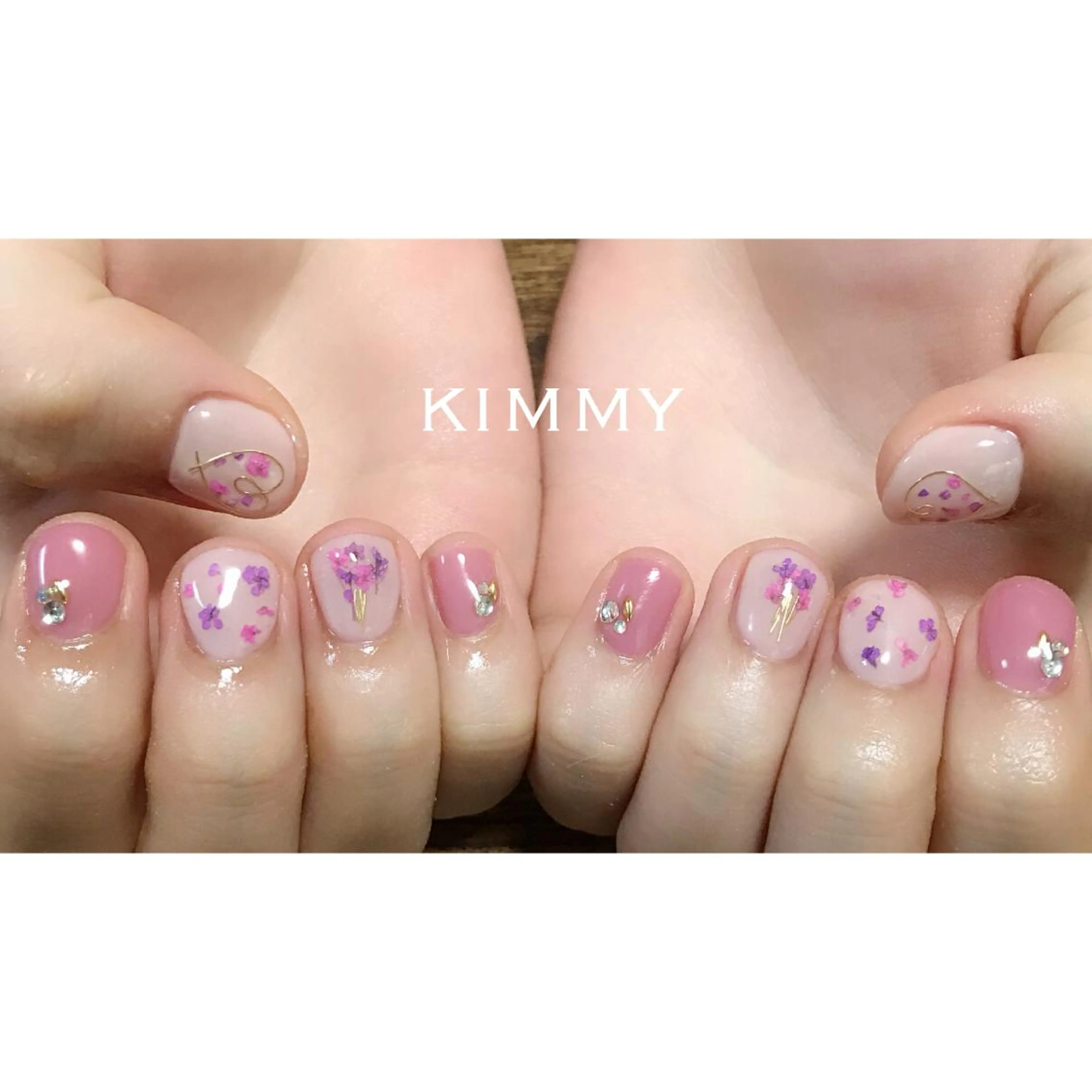 ネイル ハンドネイル kimmy nailsのネイルデザイン