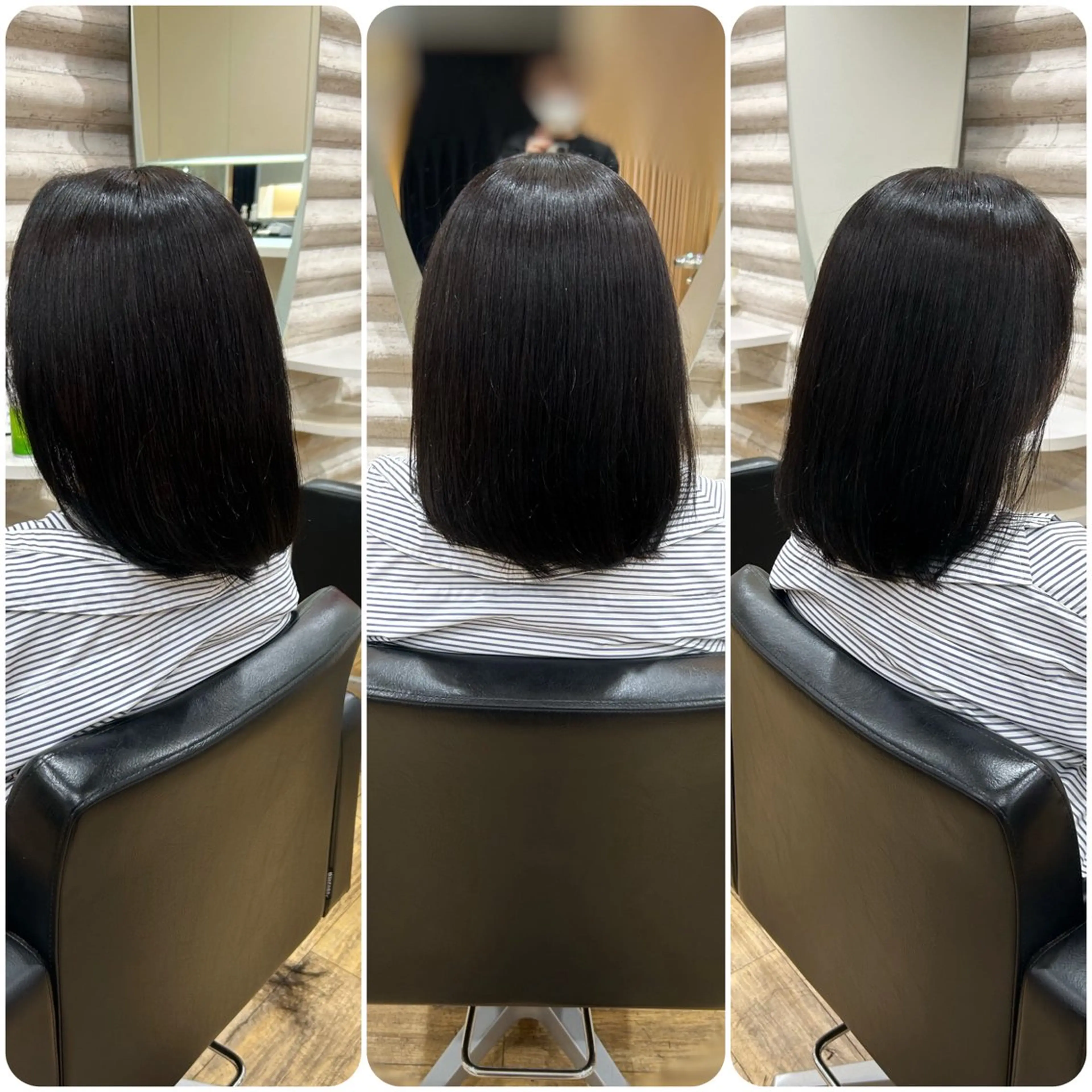 ミディアム カラー 髪質改善 カット ヘアカラー トリートメント 艶髪×髪質改善KON |癖毛カット×収まりのヘアスタイル