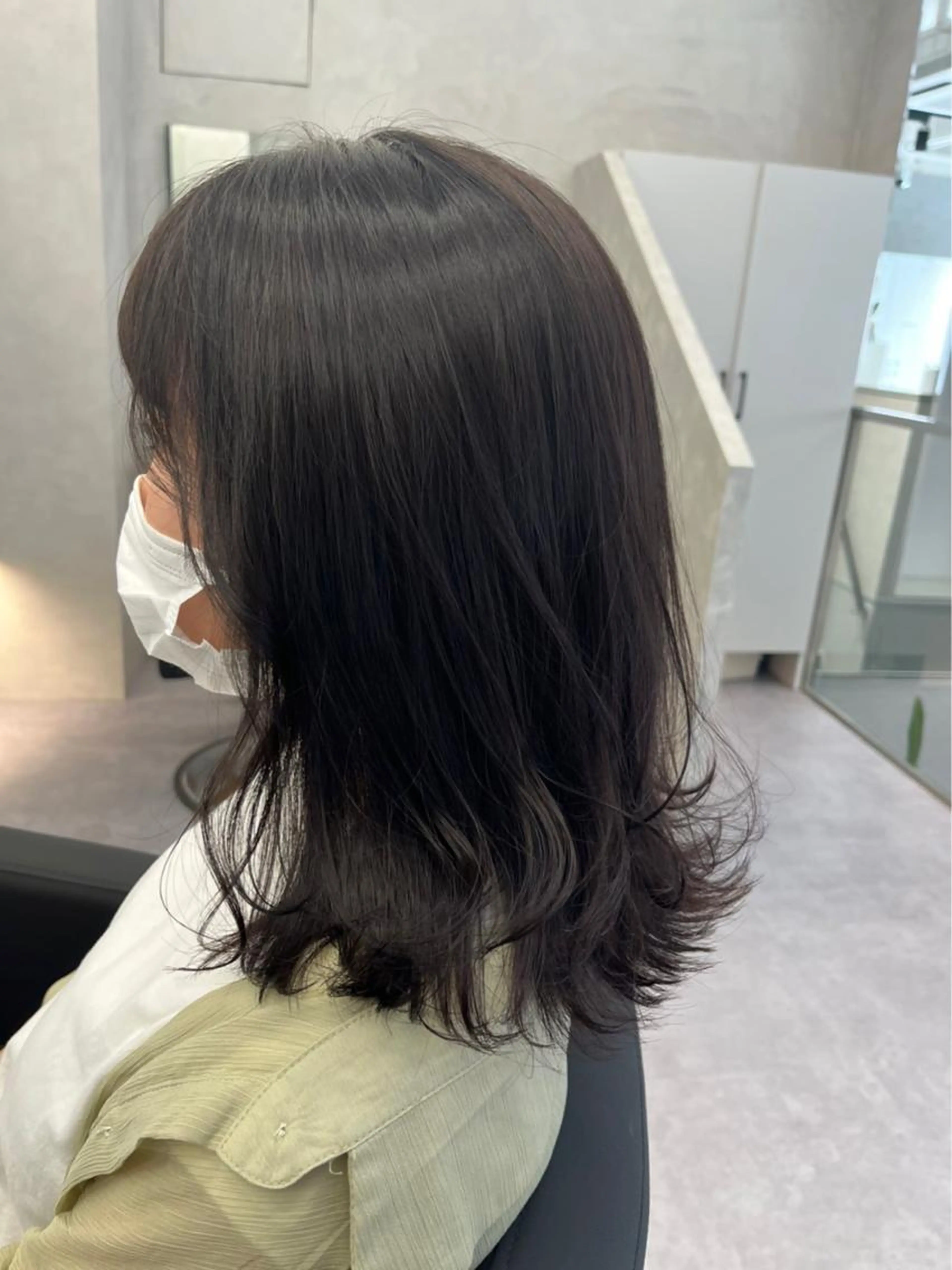 ワンカラー💜/ケア剤配合🥣/選べるシャンプートリートメント付きの写真