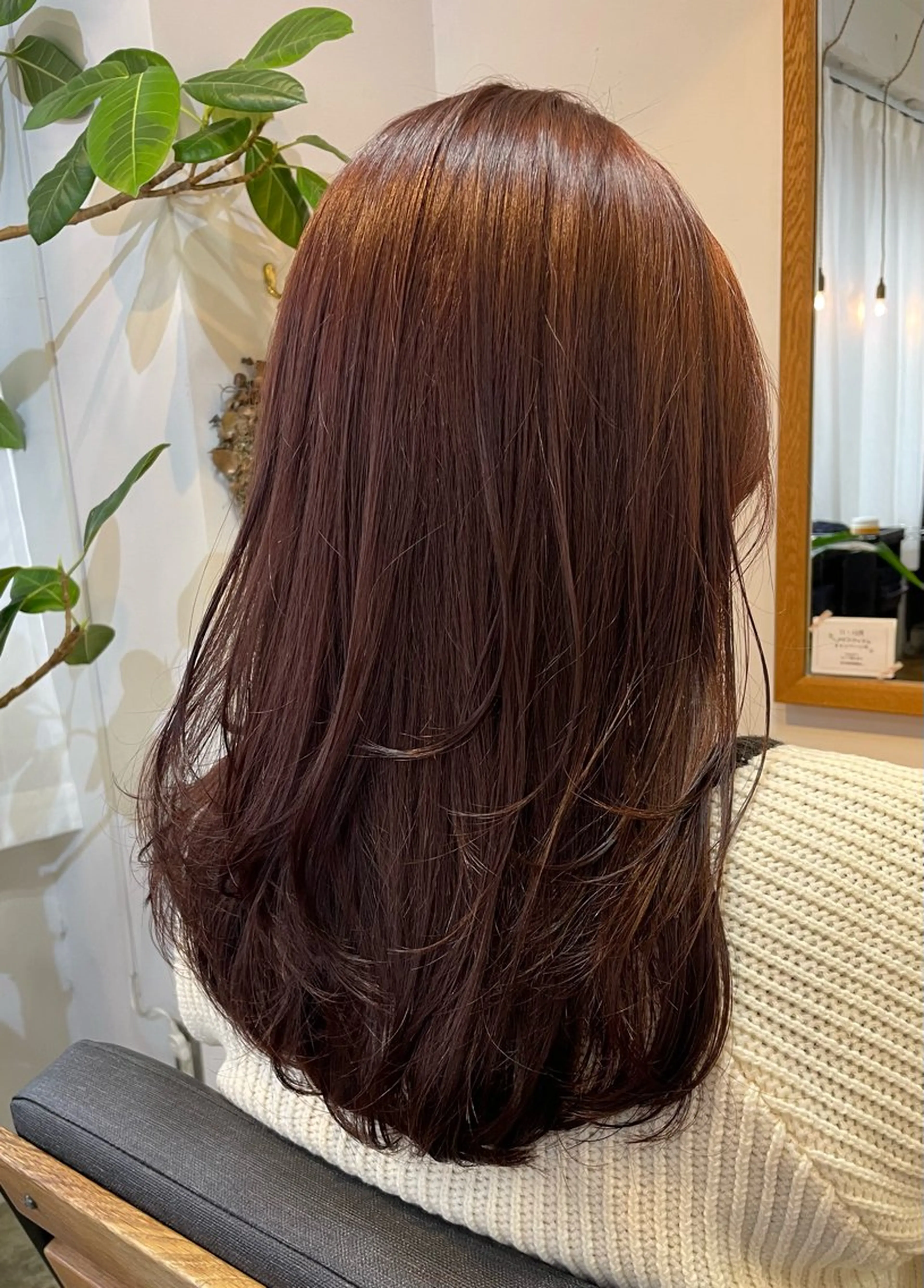 ロング ハイレイヤー 韓国風ヘア レイヤーカット 韓国レイヤー/ショー ト/nodokaのヘアスタイル