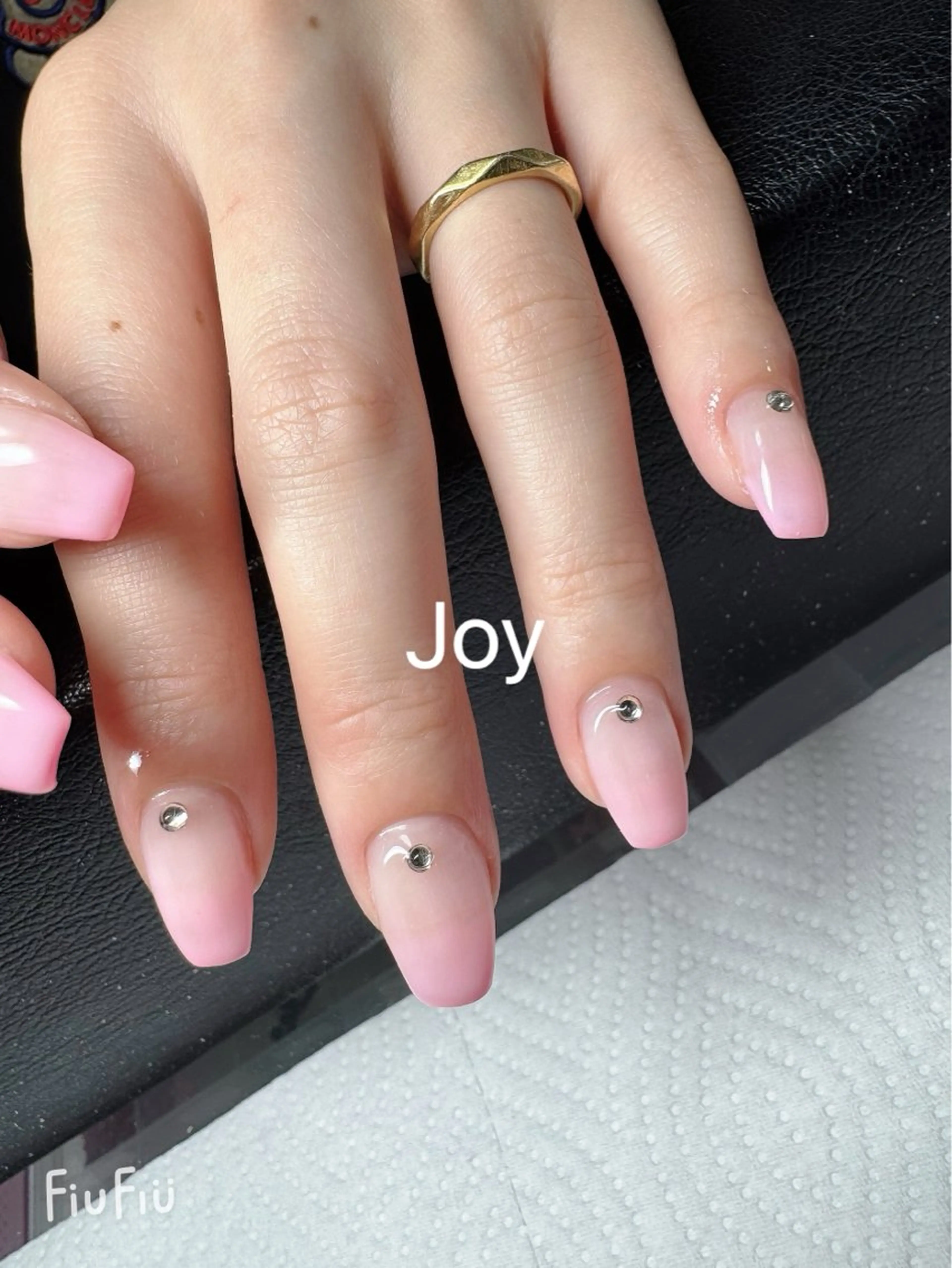 ネイル ジェルネイル グラデーション シンプルネイル ストーンネイル Nail Salon JOYのネイルデザイン