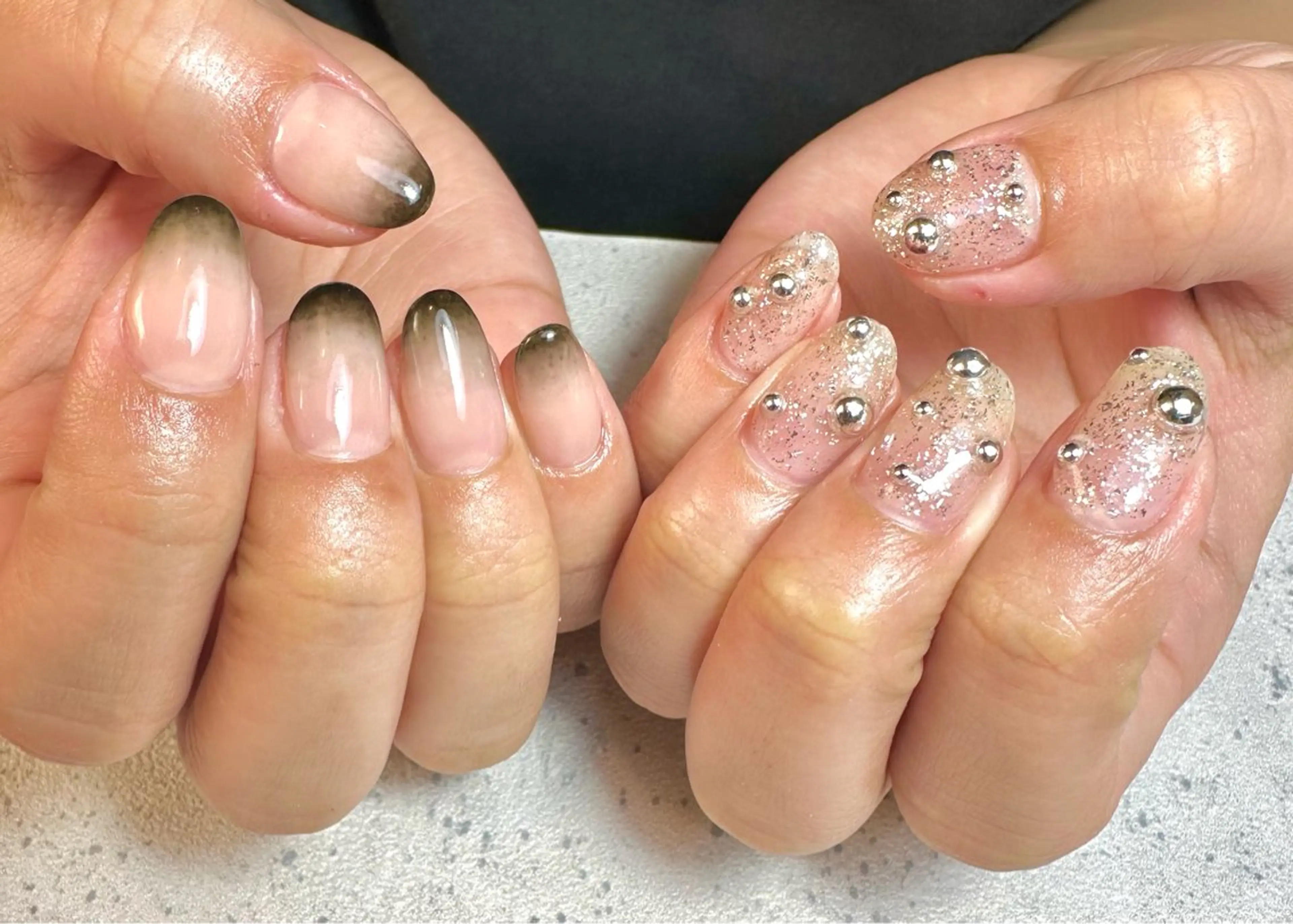 ネイル ハンドネイル フットネイル GéRanium Harukaのネイルデザイン