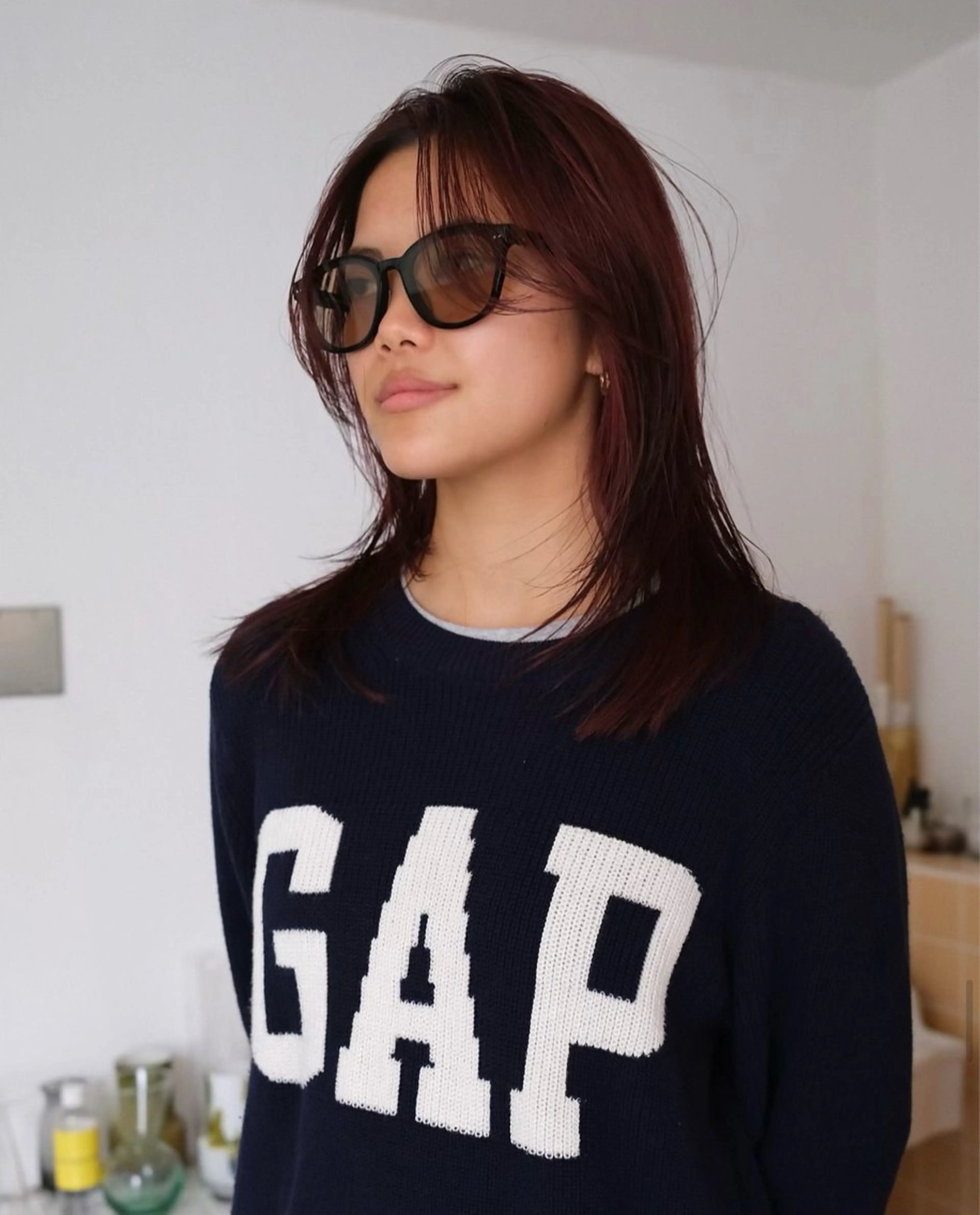 ミディアム ヘアカラー トリートメント udaハイトーン /ボブ/レイヤーのヘアスタイル