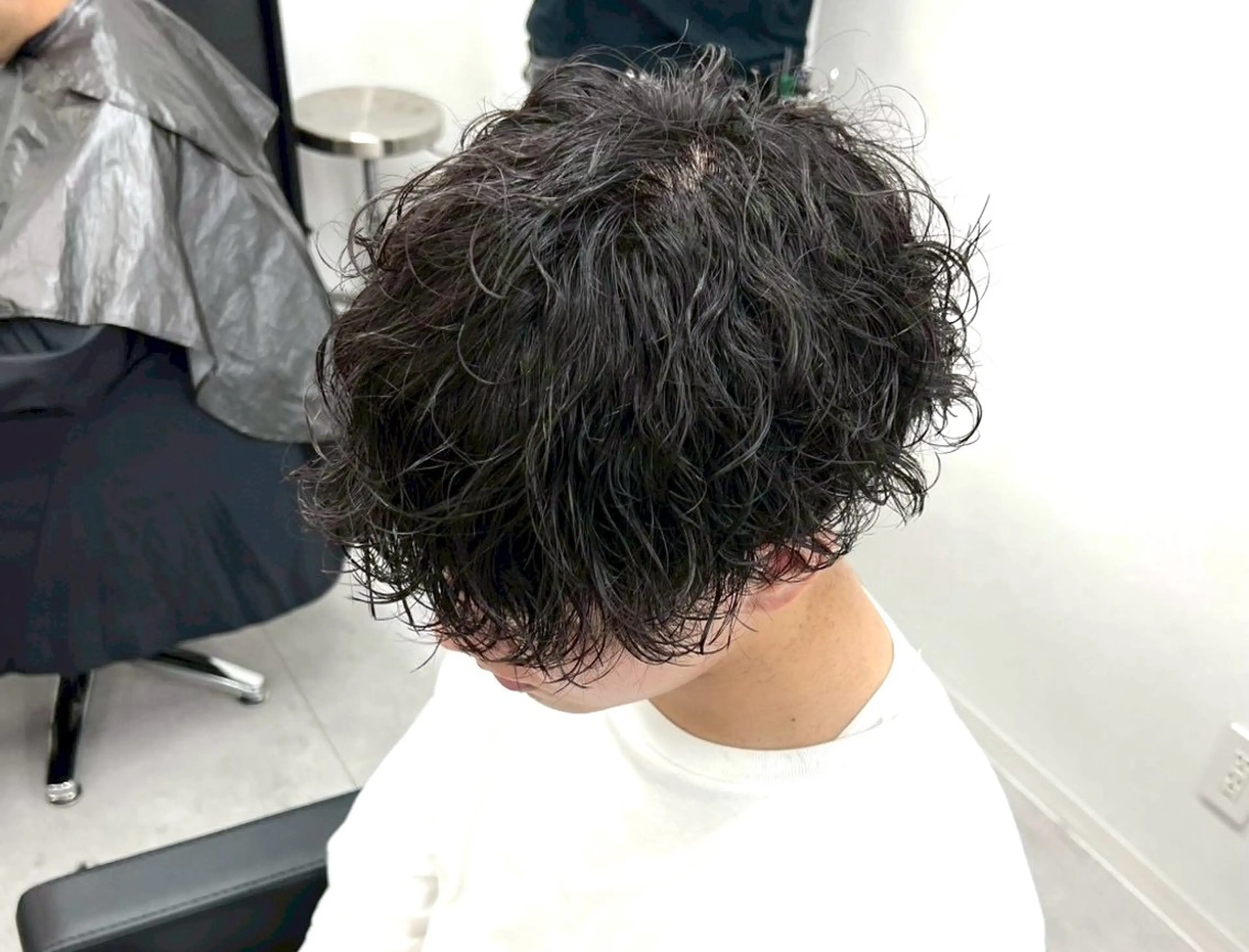 ショート パーマ メンズ カット メンズパーマ /RENA*のヘアスタイル