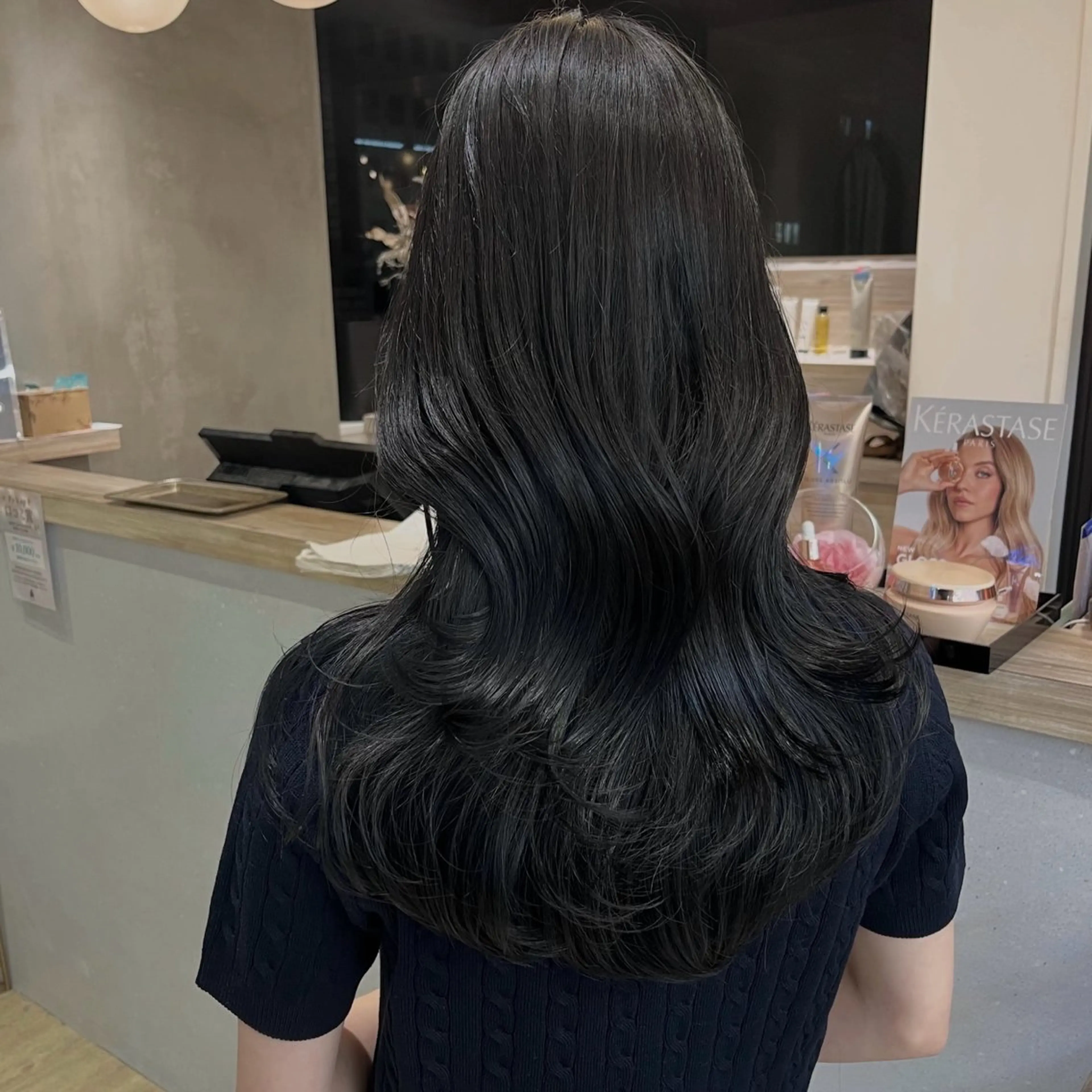 ロング カラー 黒髪 透明感カラー 透明感カラー💖/ 髪質改善/arisaのヘアスタイル