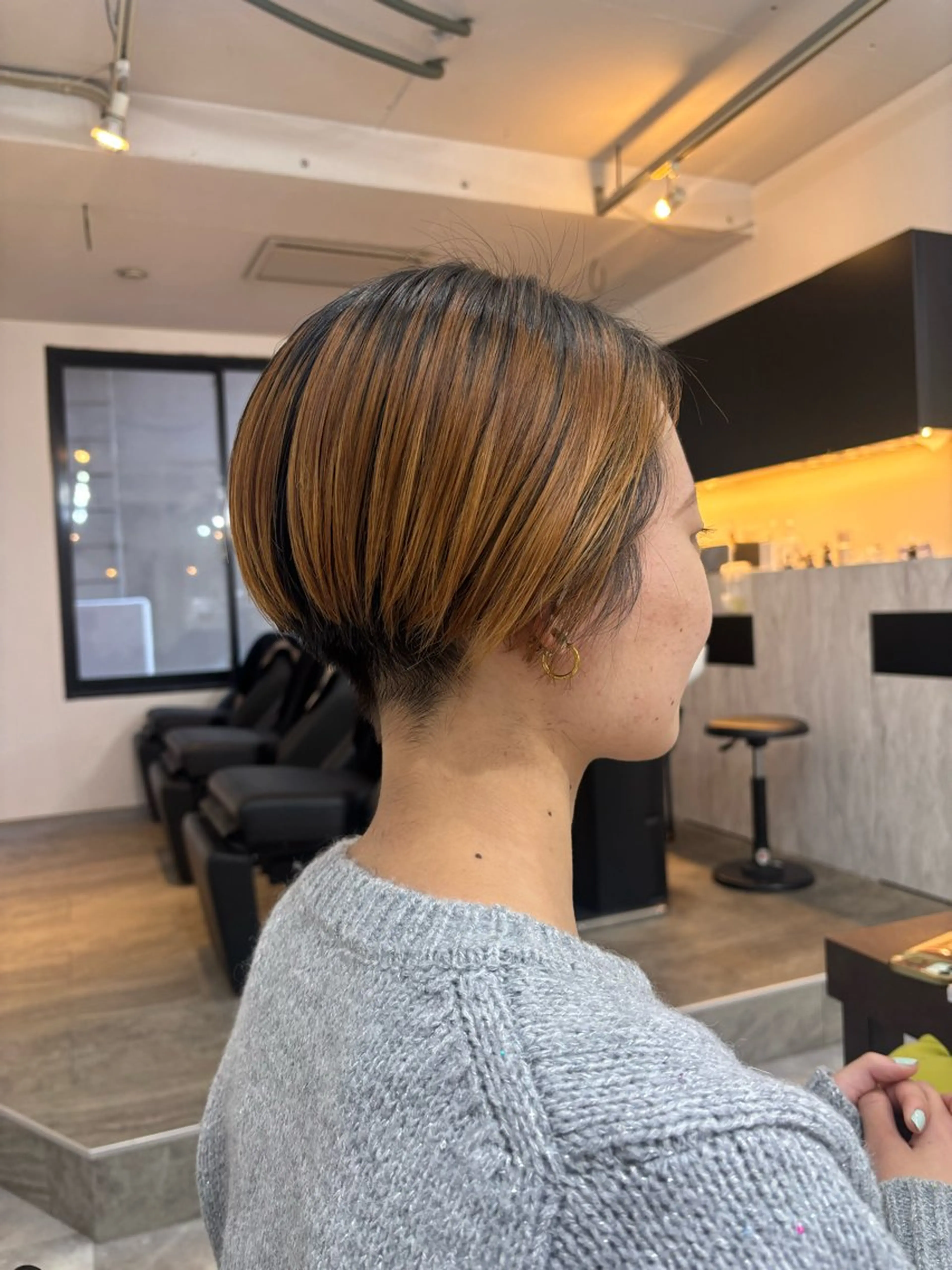 ショート ハンサムショート ショートヘア カット ショート/ボブ /髪質改善縮毛矯正のヘアスタイル