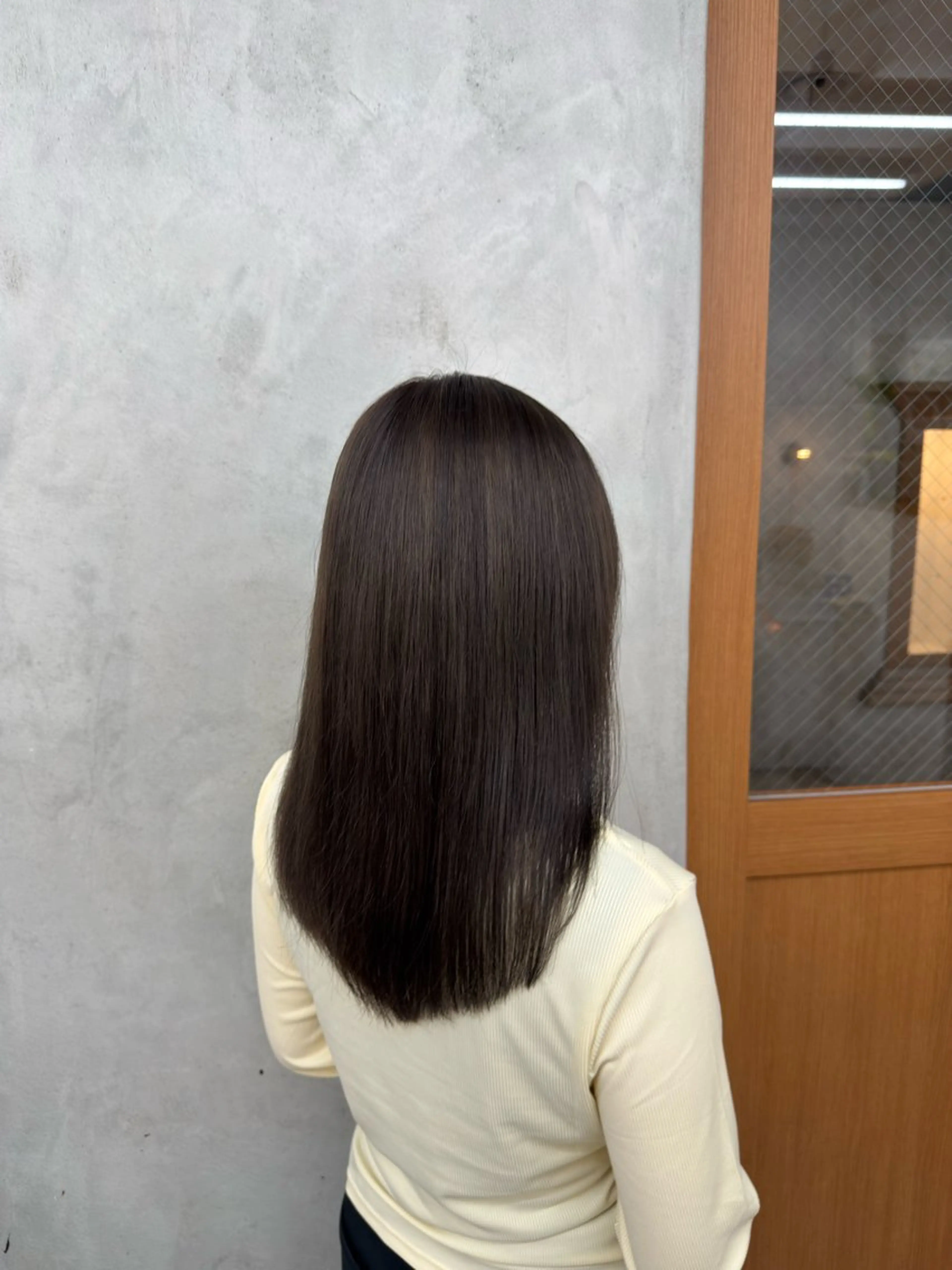 セミロング ヘアカラー 久村 泰生のヘアスタイル