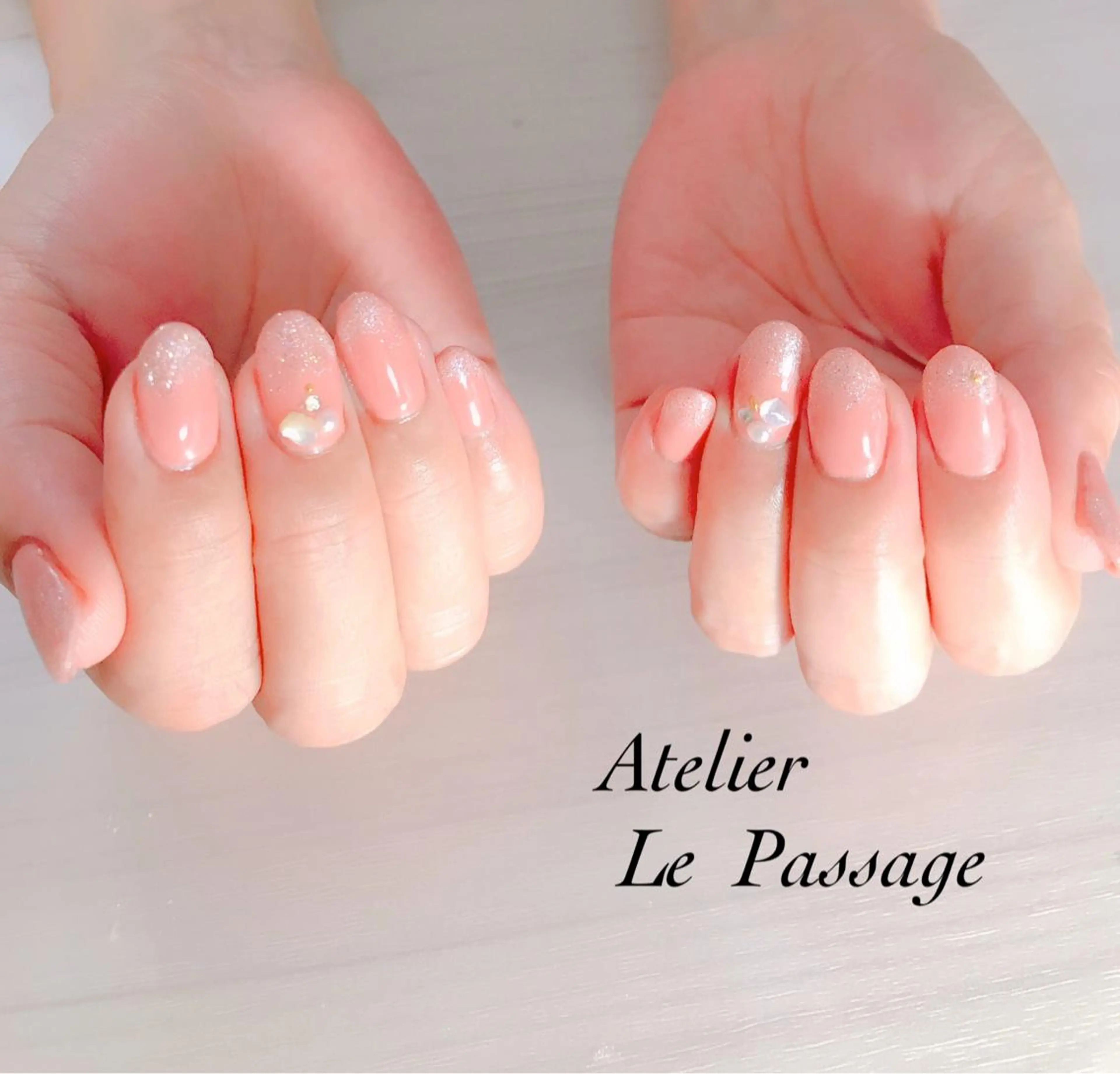 ネイル ジェルネイル オフィスネイル パラジェル シンプルネイル 冬ネイル h nakatsukaのネイルデザイン