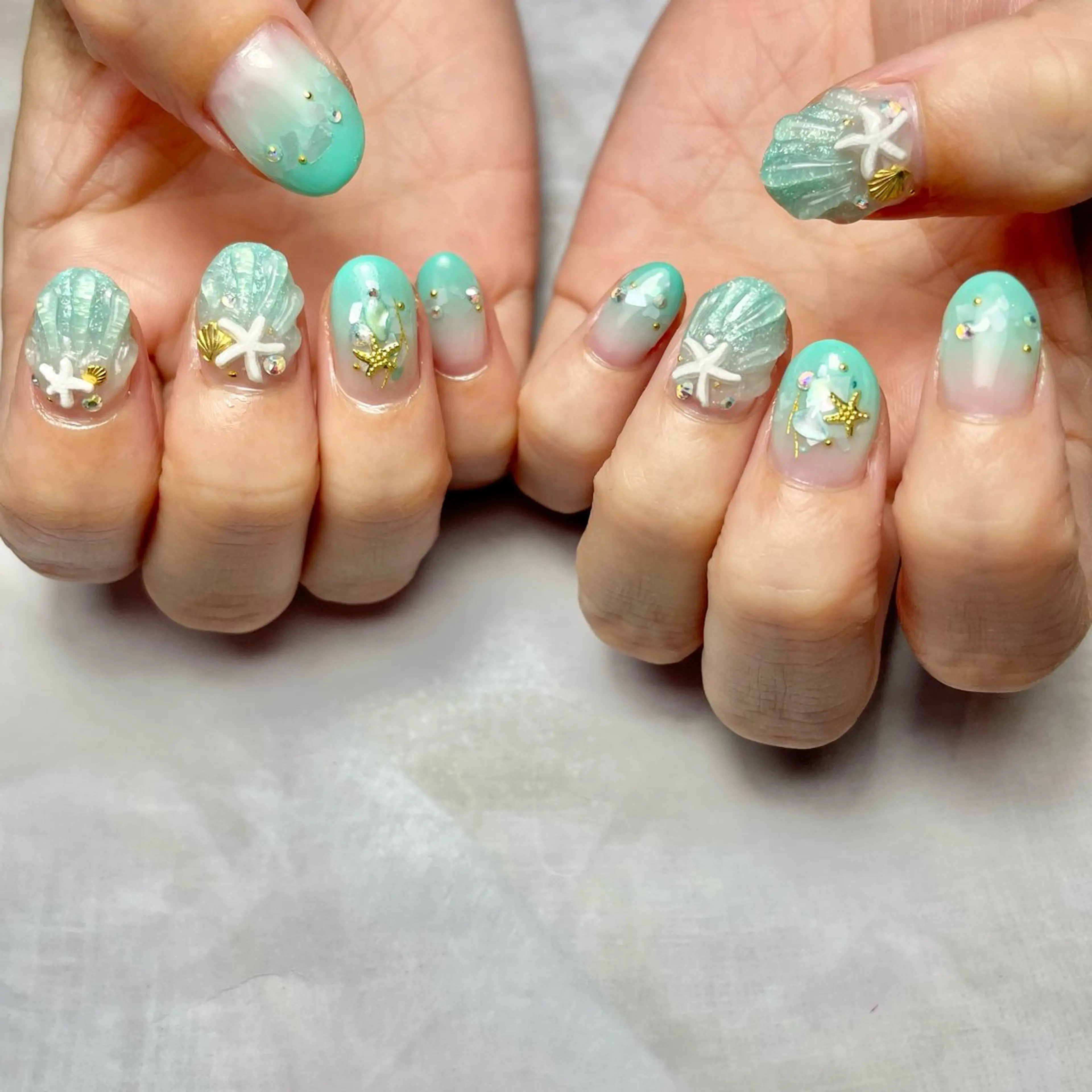 ネイル アートネイル ジェルネイル ハンドネイル Reflection marikoのネイルデザイン