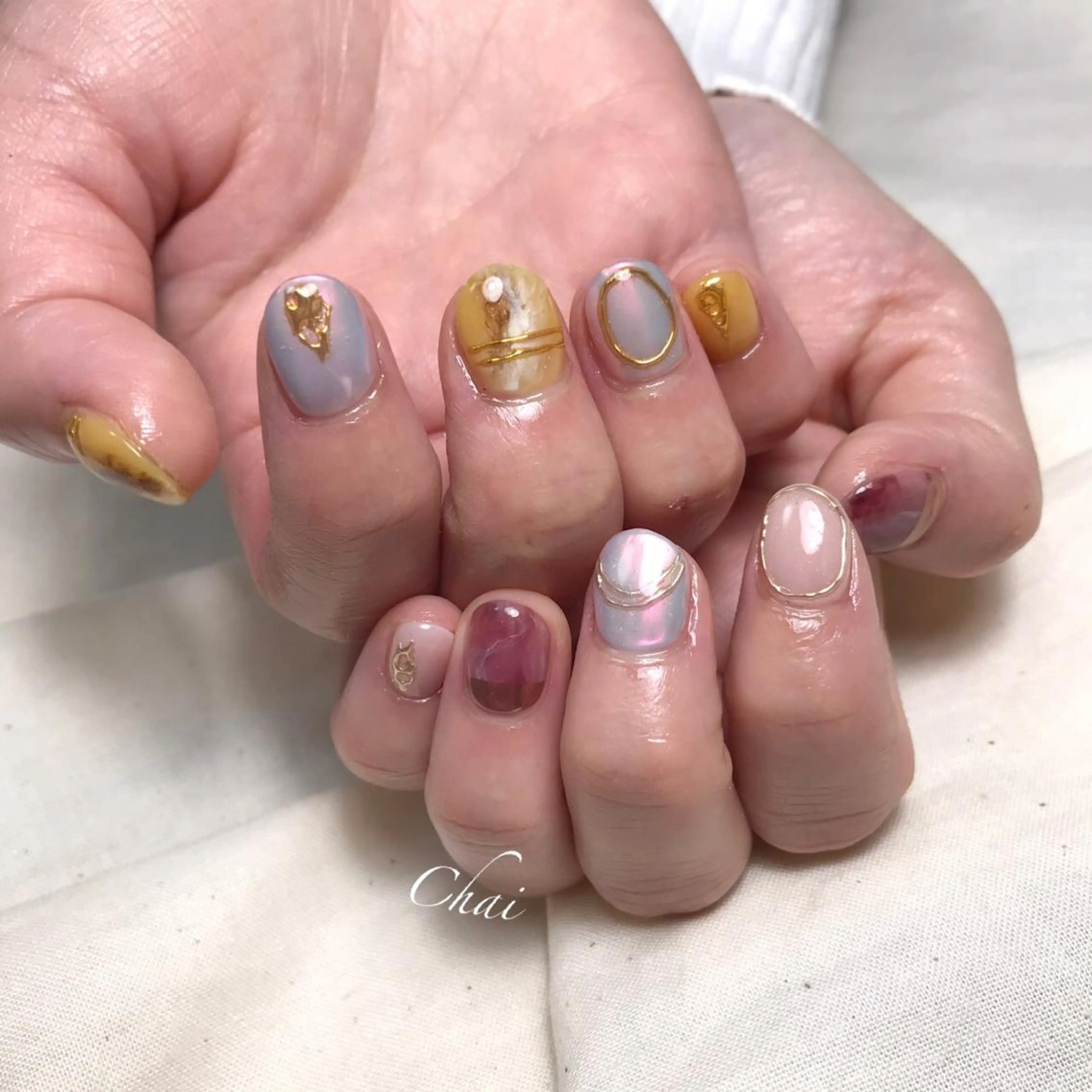 ネイル ハンドネイル 💅chainail _aiのネイルデザイン
