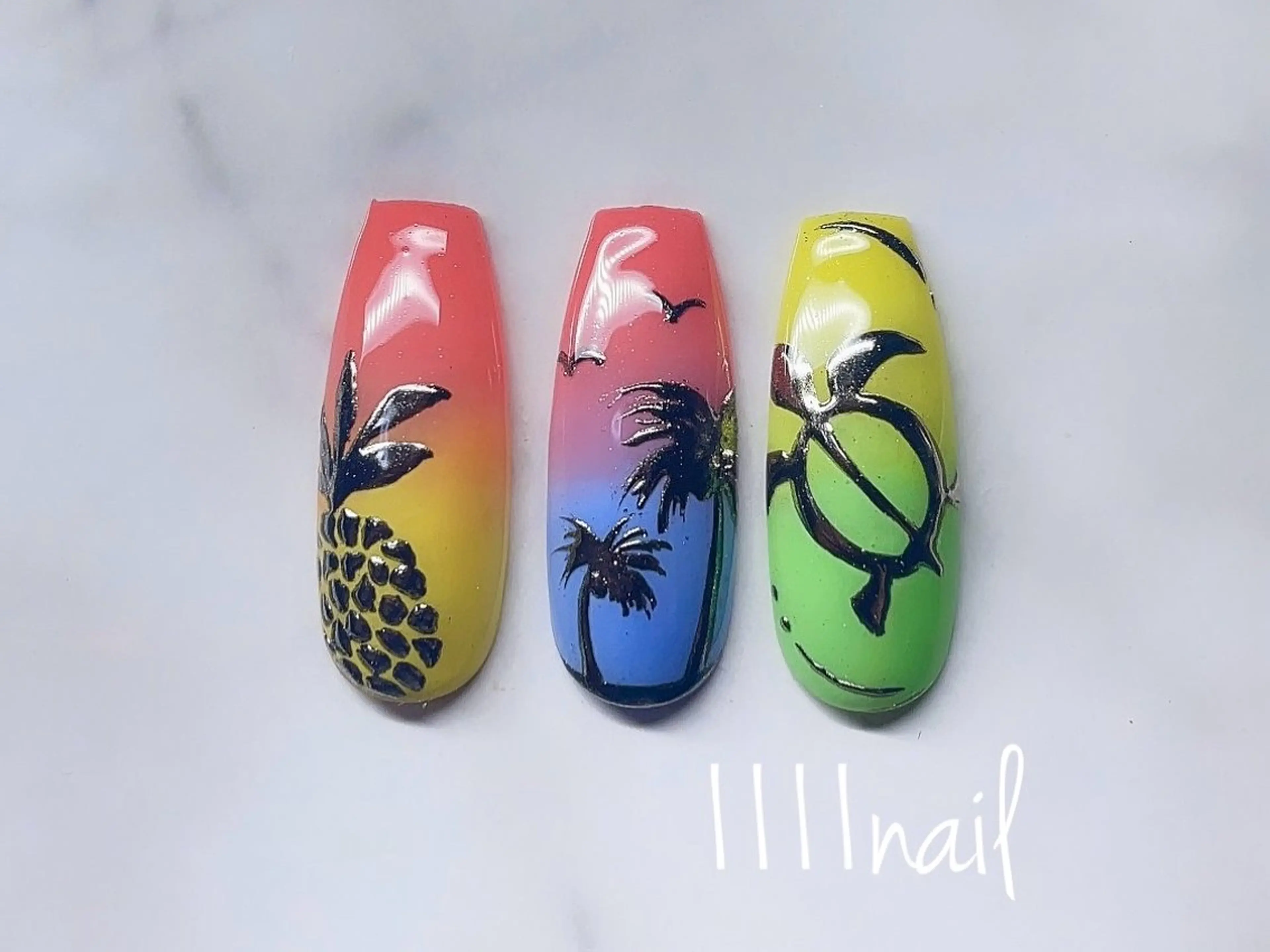 ネイル ハンドネイル 1111nail イチカワのネイルデザイン