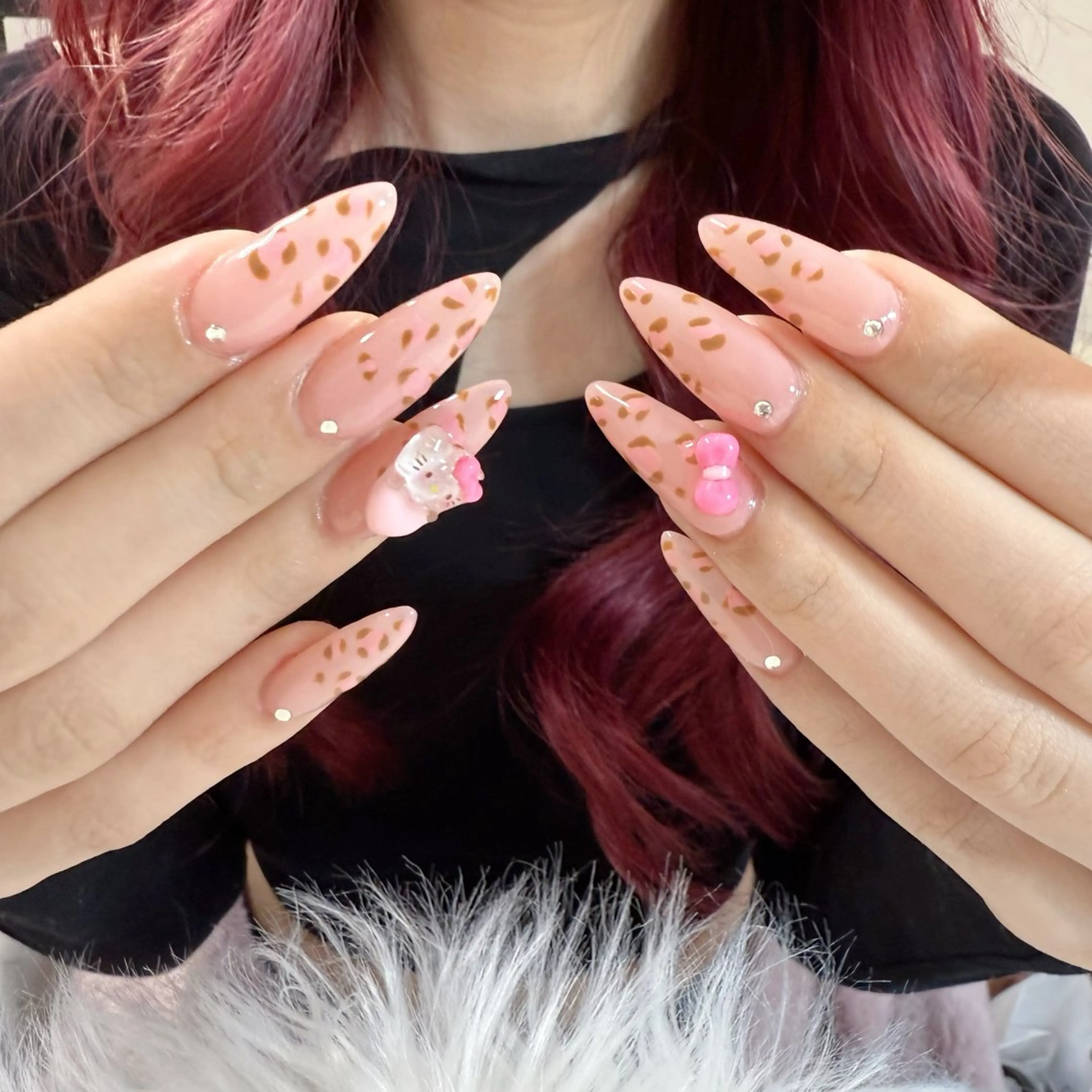 ネイル ハンドネイル 🍄Rina🍄 韓国風ネイルのネイルデザイン