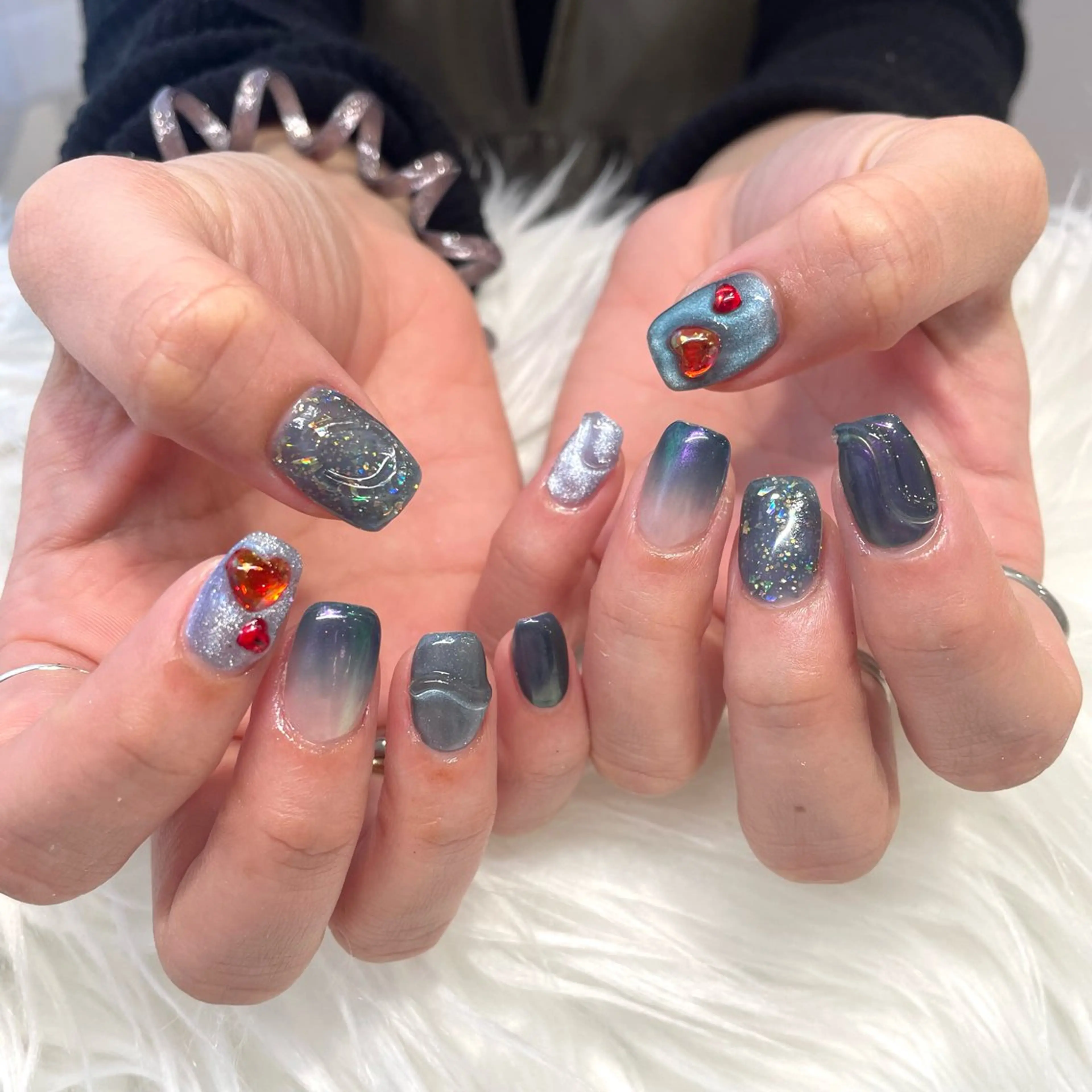 ネイル ハンドネイル 新井 ひなののネイルデザイン