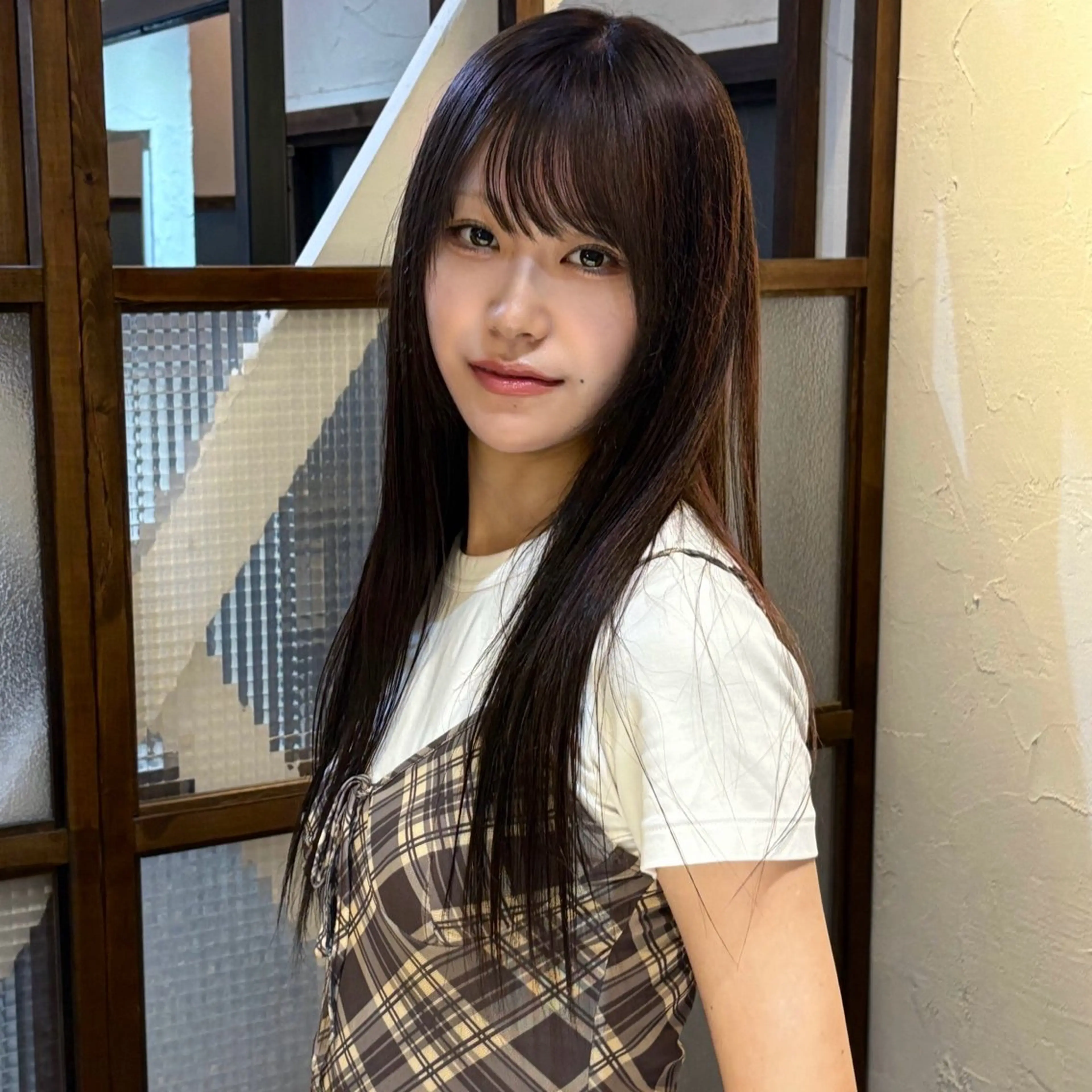 ロング ヘアカラー Miyazaki Minoriのヘアスタイル