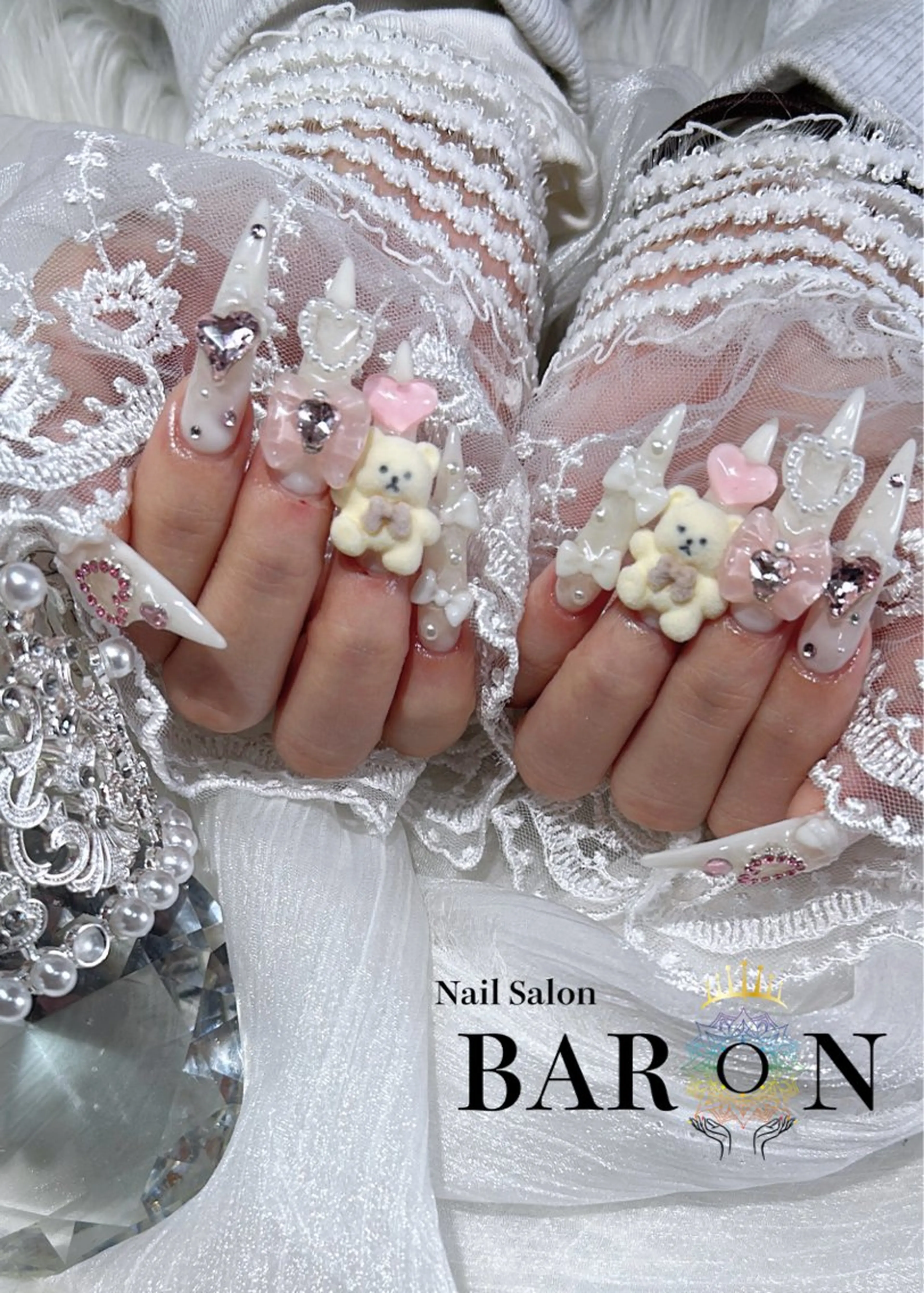 ネイル ハンドネイル BARON MEGUMIのネイルデザイン