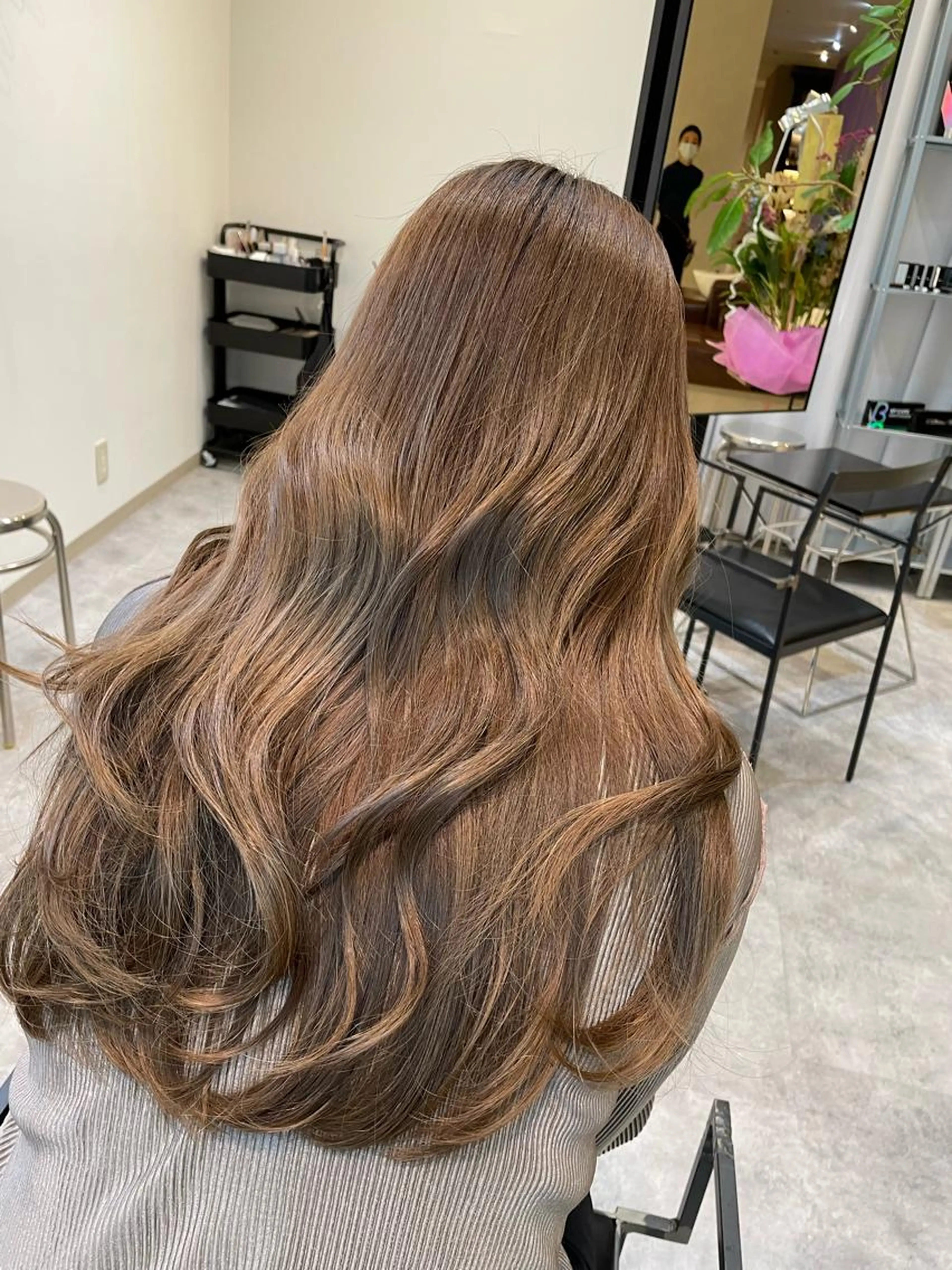 【お出かけ前に✨】巻き下ろしブローの写真