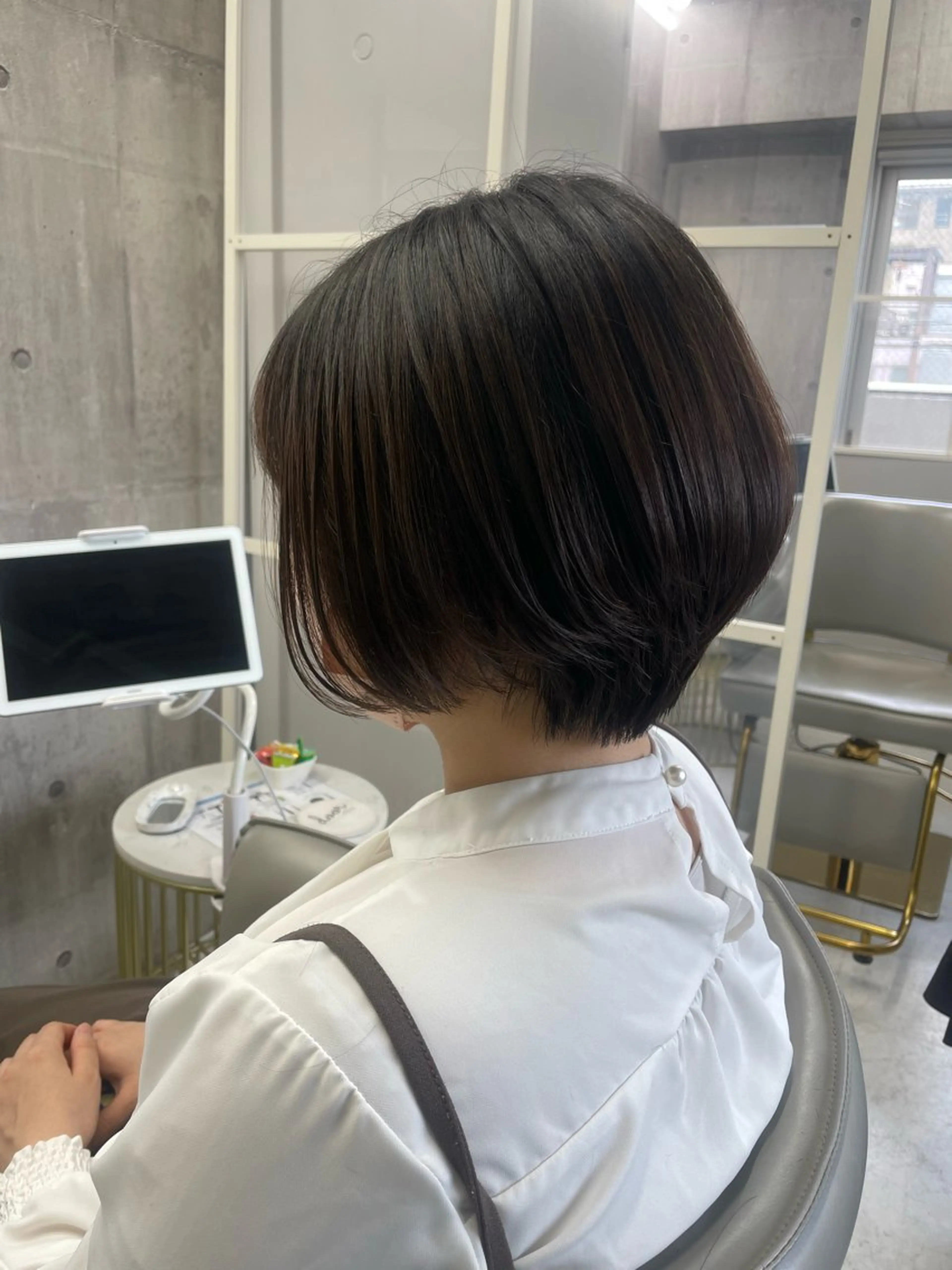 ショート カラー door/南越谷 miiyuのヘアスタイル