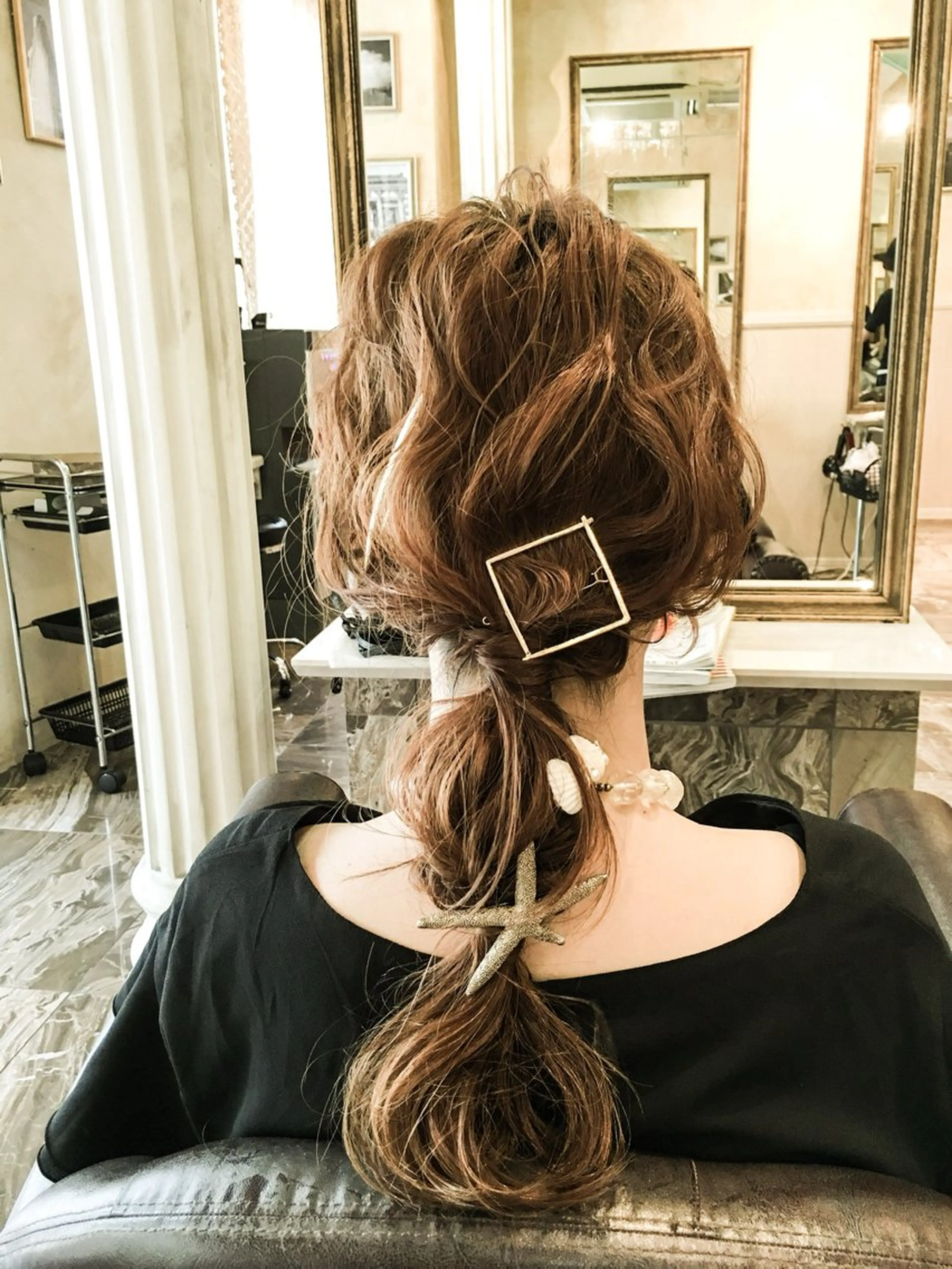 カラー ヘアアレンジ 塚本 昂のヘアスタイル