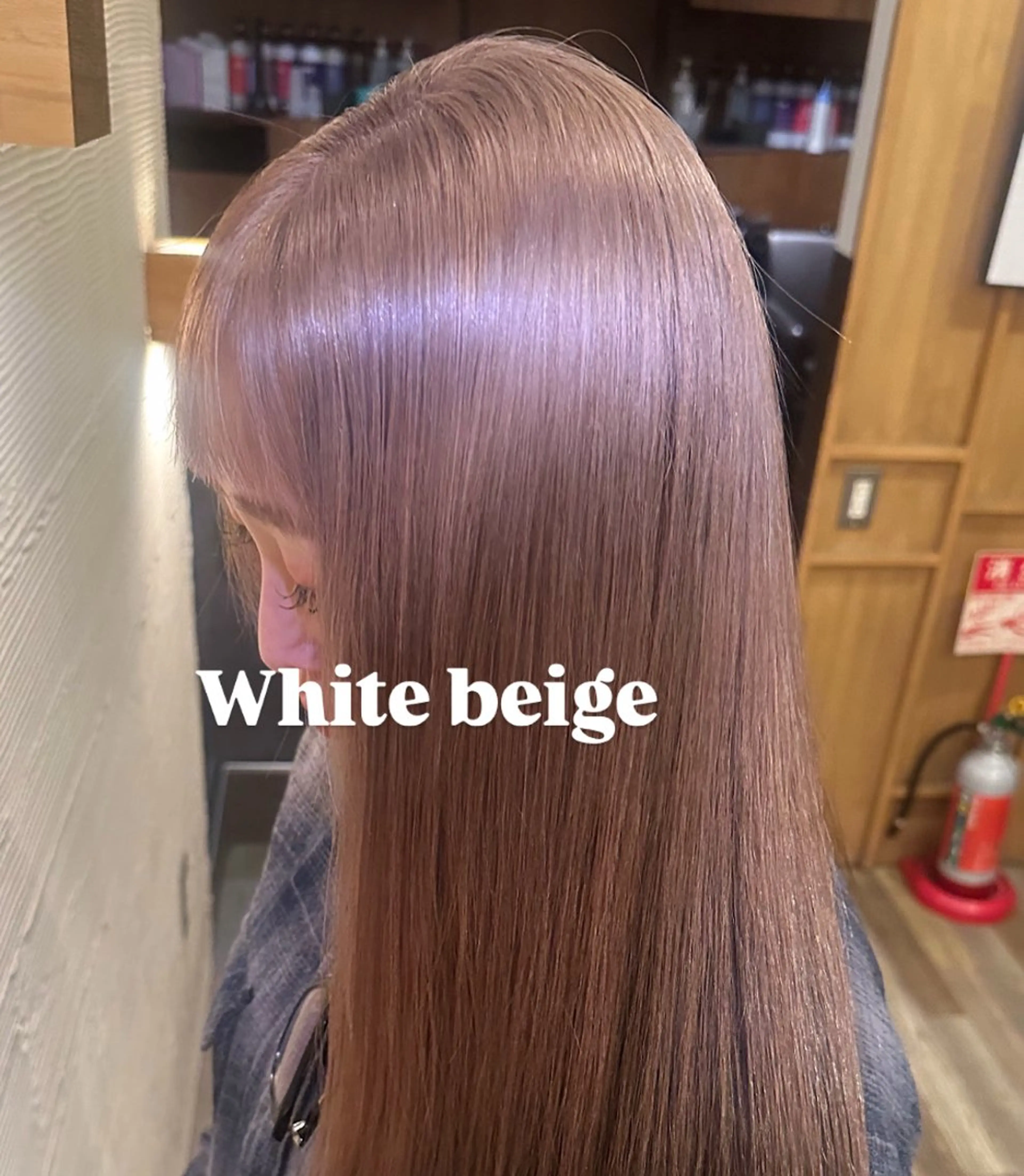 カラー カット ヘアカラー トリートメント 安藤 聖麻のヘアスタイル