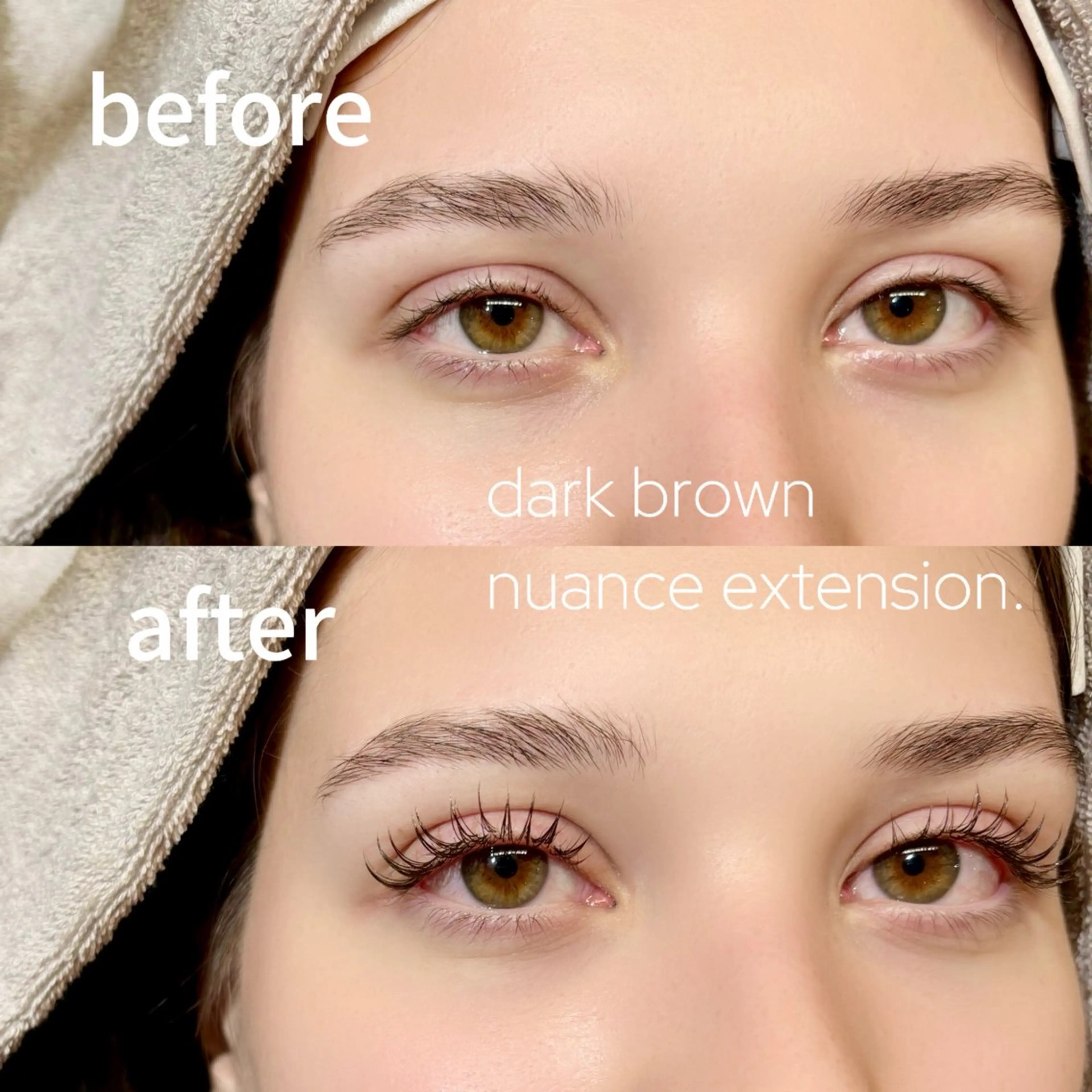 マツエク・マツパ 束感まつ毛 カラーマツエク フラットラッシュ 韓国風マツエク 一重×まつ毛パーマ マツエク 心斎橋🤍韓国.美眉 パリジェンヌ R..のマツエク・マツパデザイン