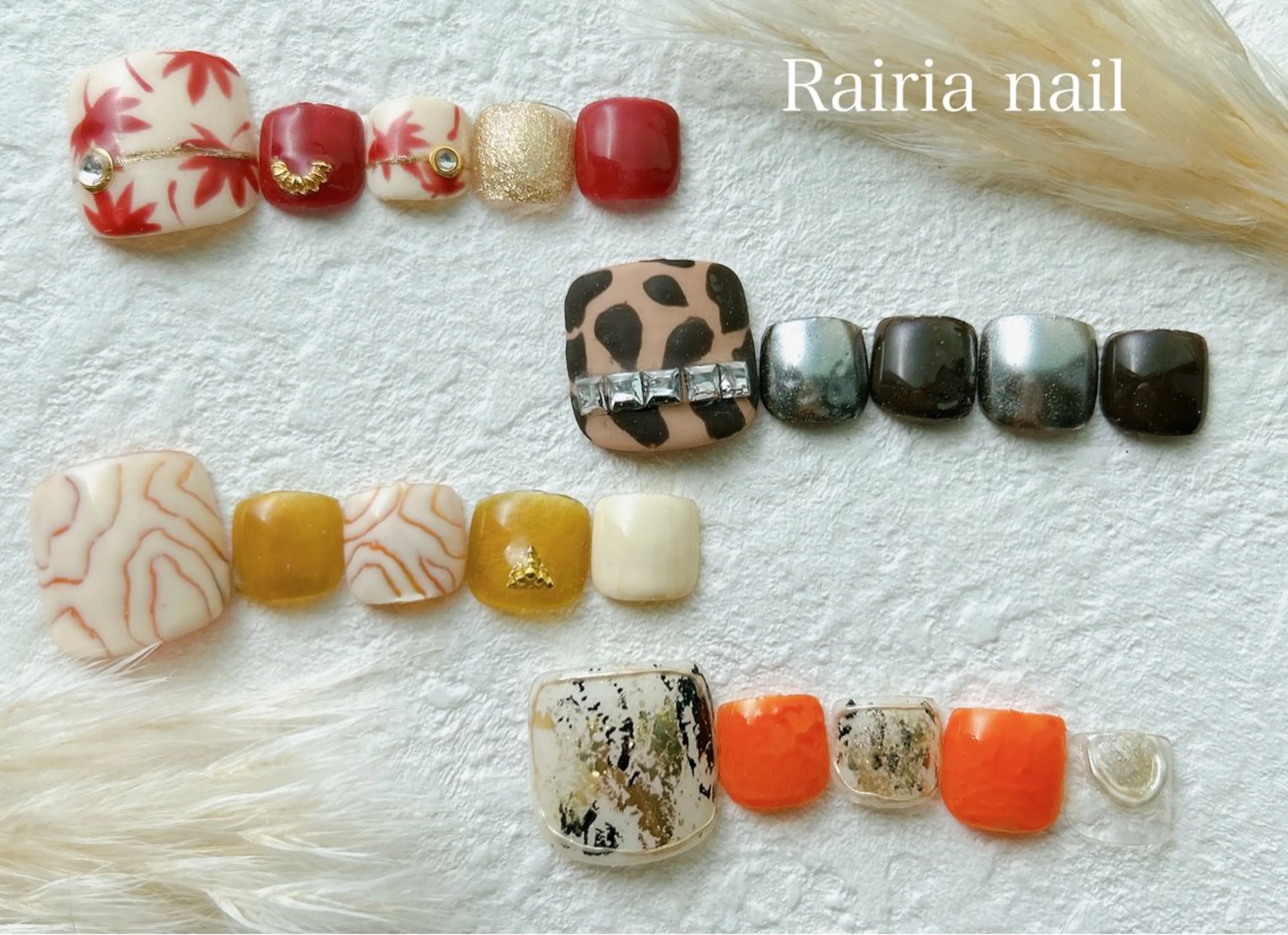 ネイル アートネイル ジェルネイル 持ち込み ニュアンスネイル パラジェル Rairia nail本八幡店のネイルデザイン