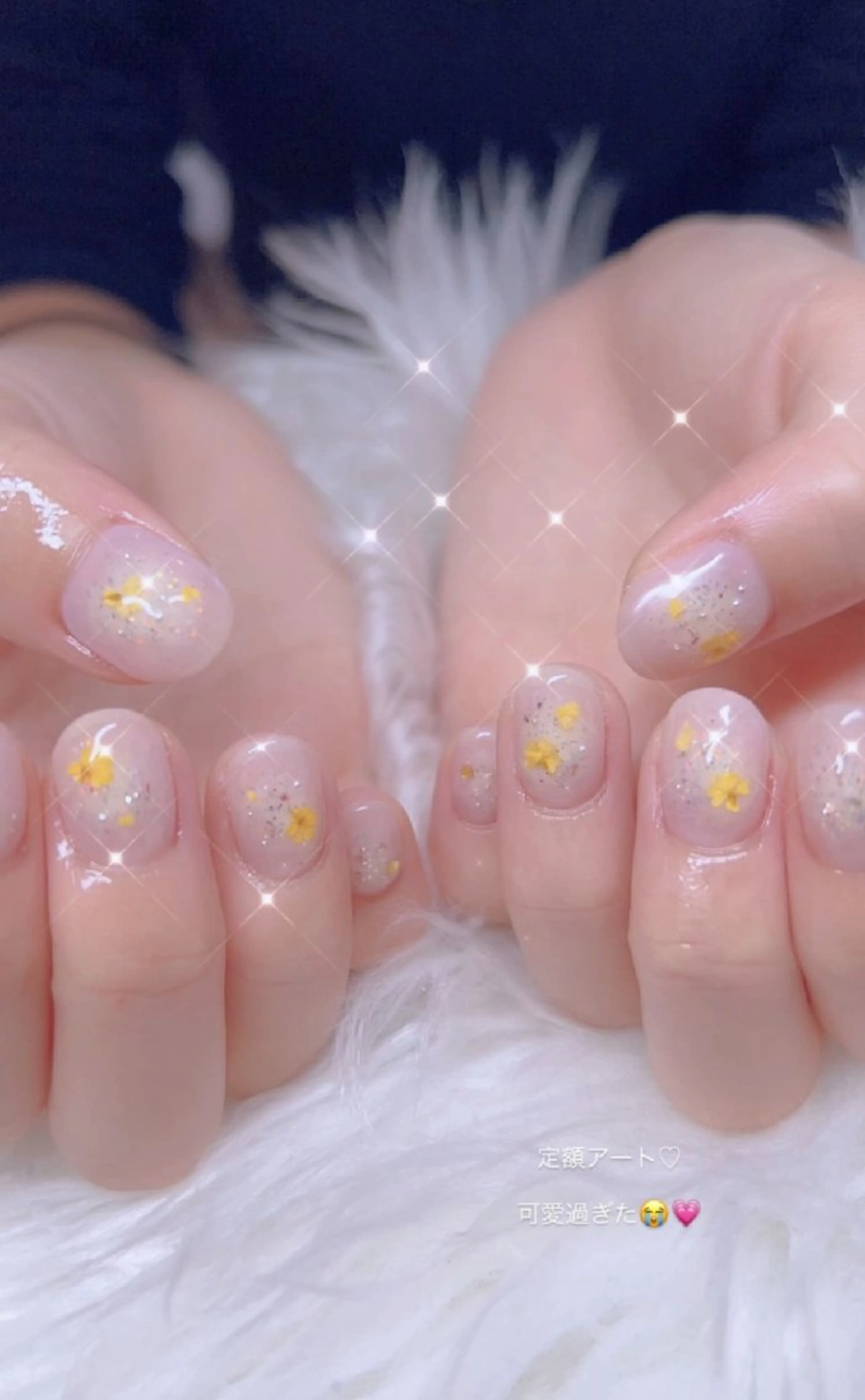 ネイル アートネイル 春ネイル ワンホンネイル I LOVE ME NAIL.｡.:*♡のネイルデザイン