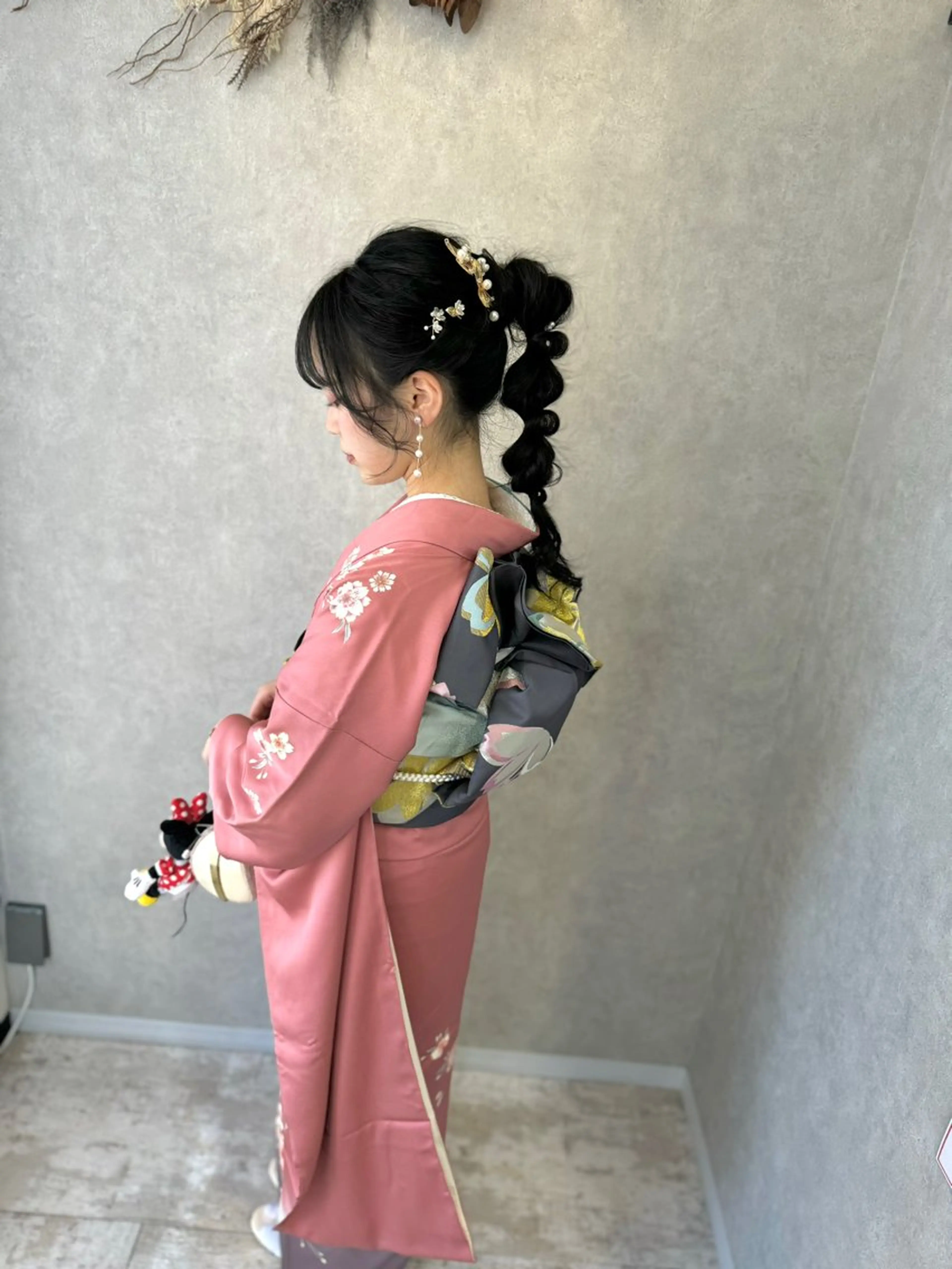 ミディアム ヘアセット 伊藤 栄子のヘアスタイル