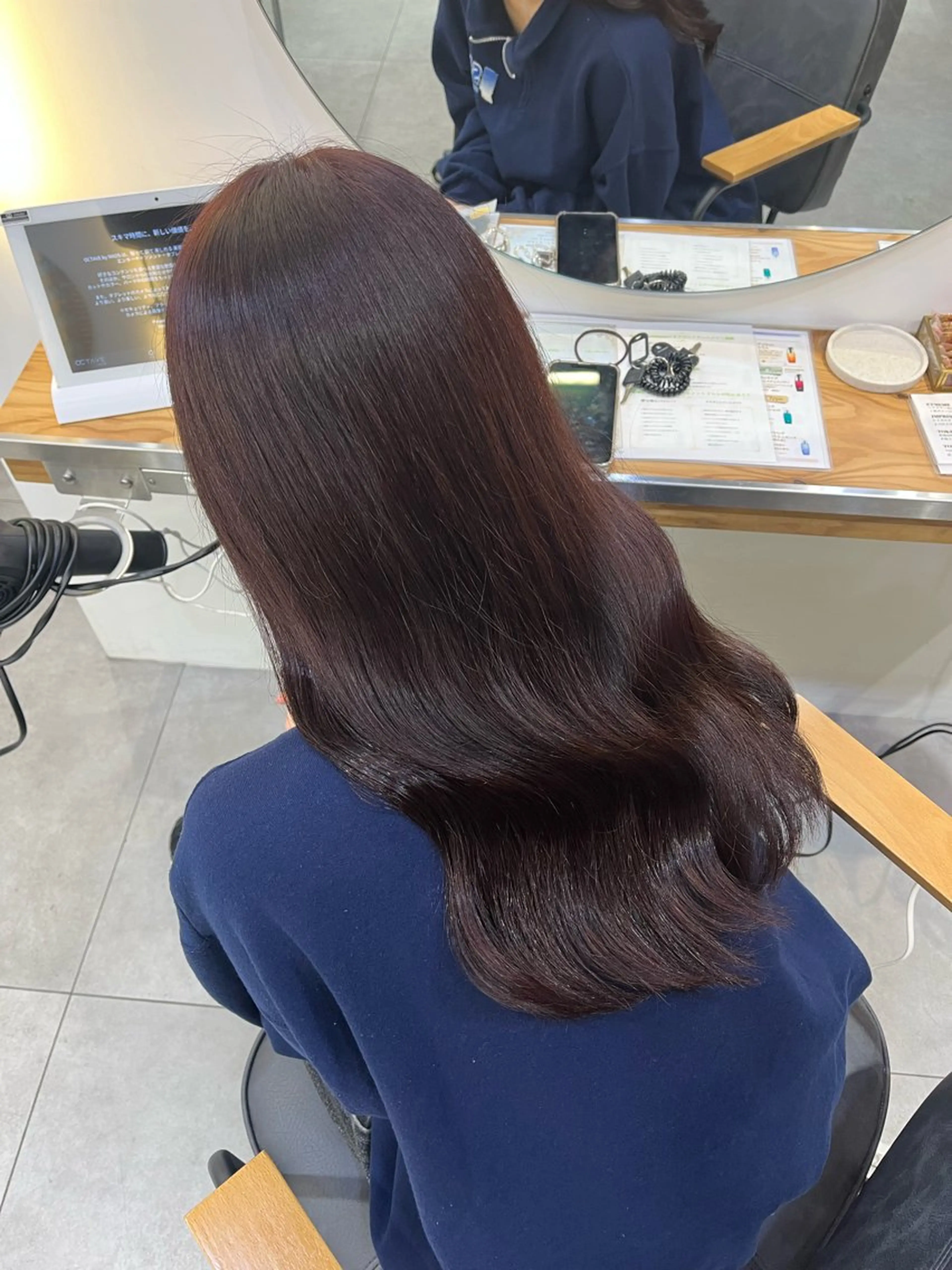 ロング 冨田 悠稀/ 髪質改善カラー🫧のヘアスタイル