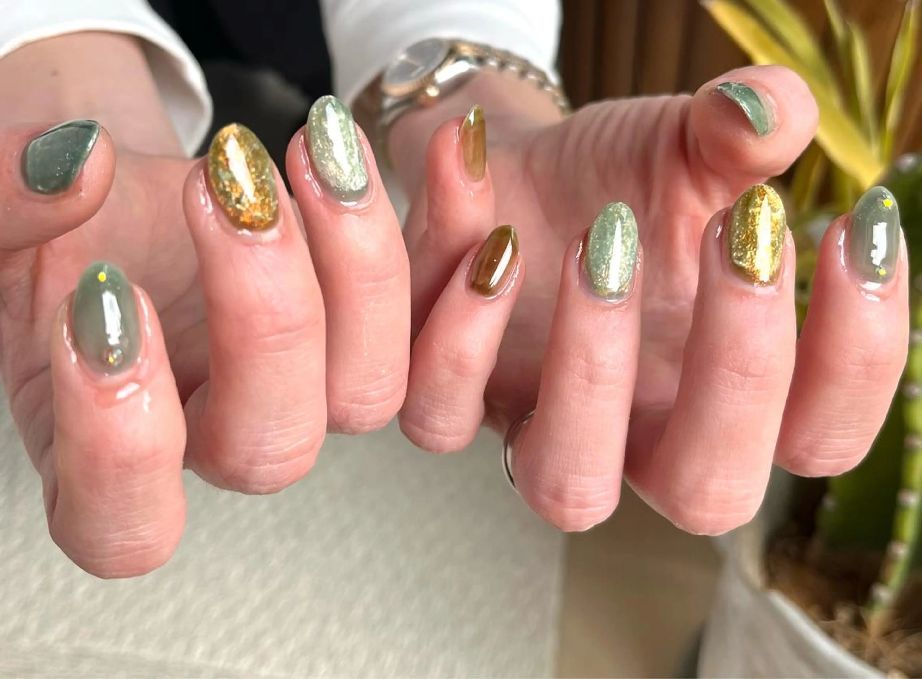 ショート カラー キッズ 2DY NAIL SALONのネイルデザイン