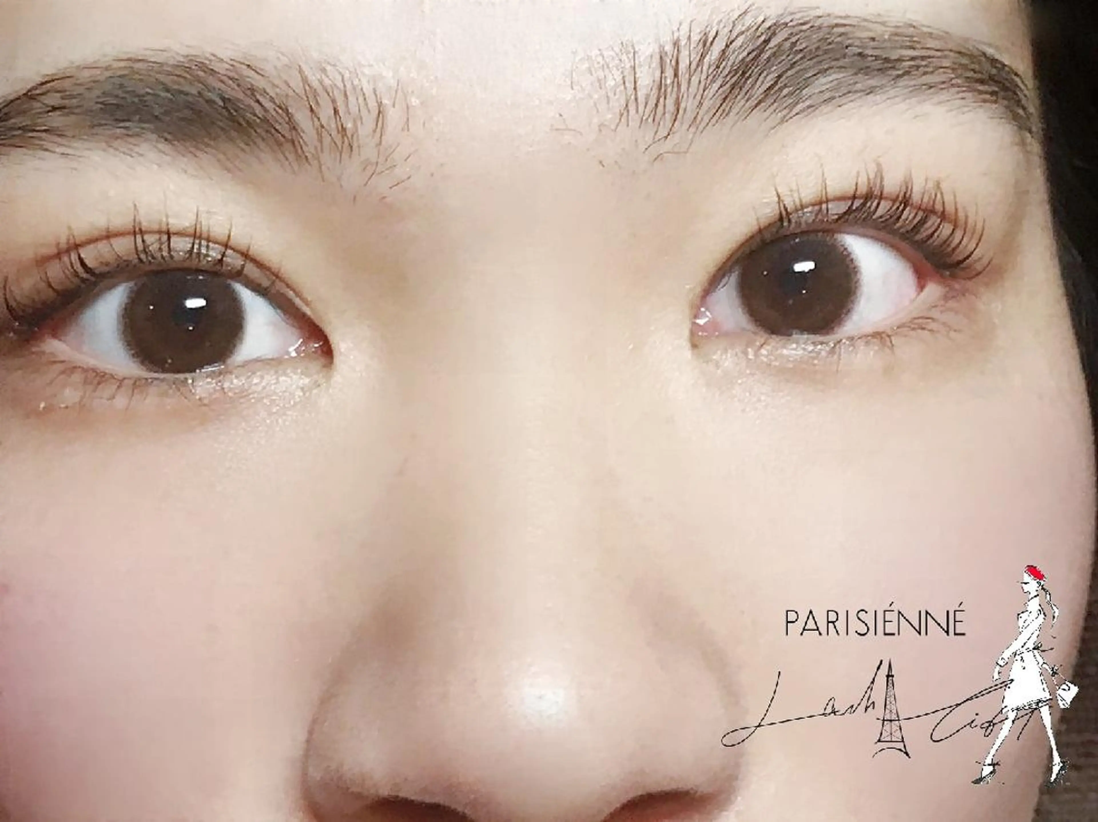 マツエク・マツパ パリジェンヌラッシュリフト 一重×まつ毛パーマ M SAORIのマツエク・マツパデザイン