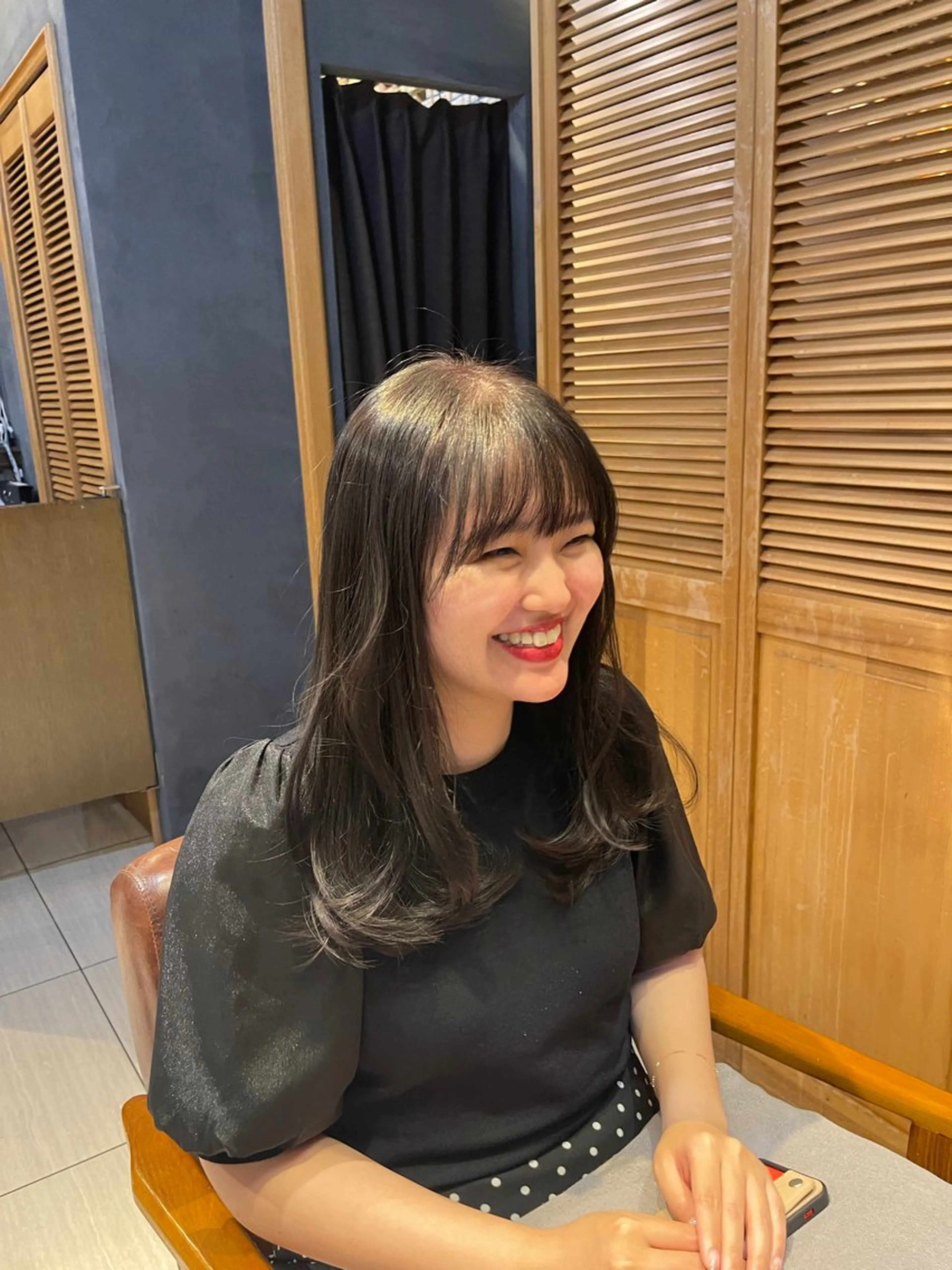 ミディアム 六本木縮毛矯正/髪質 改善/LOANA鈴木のヘアスタイル