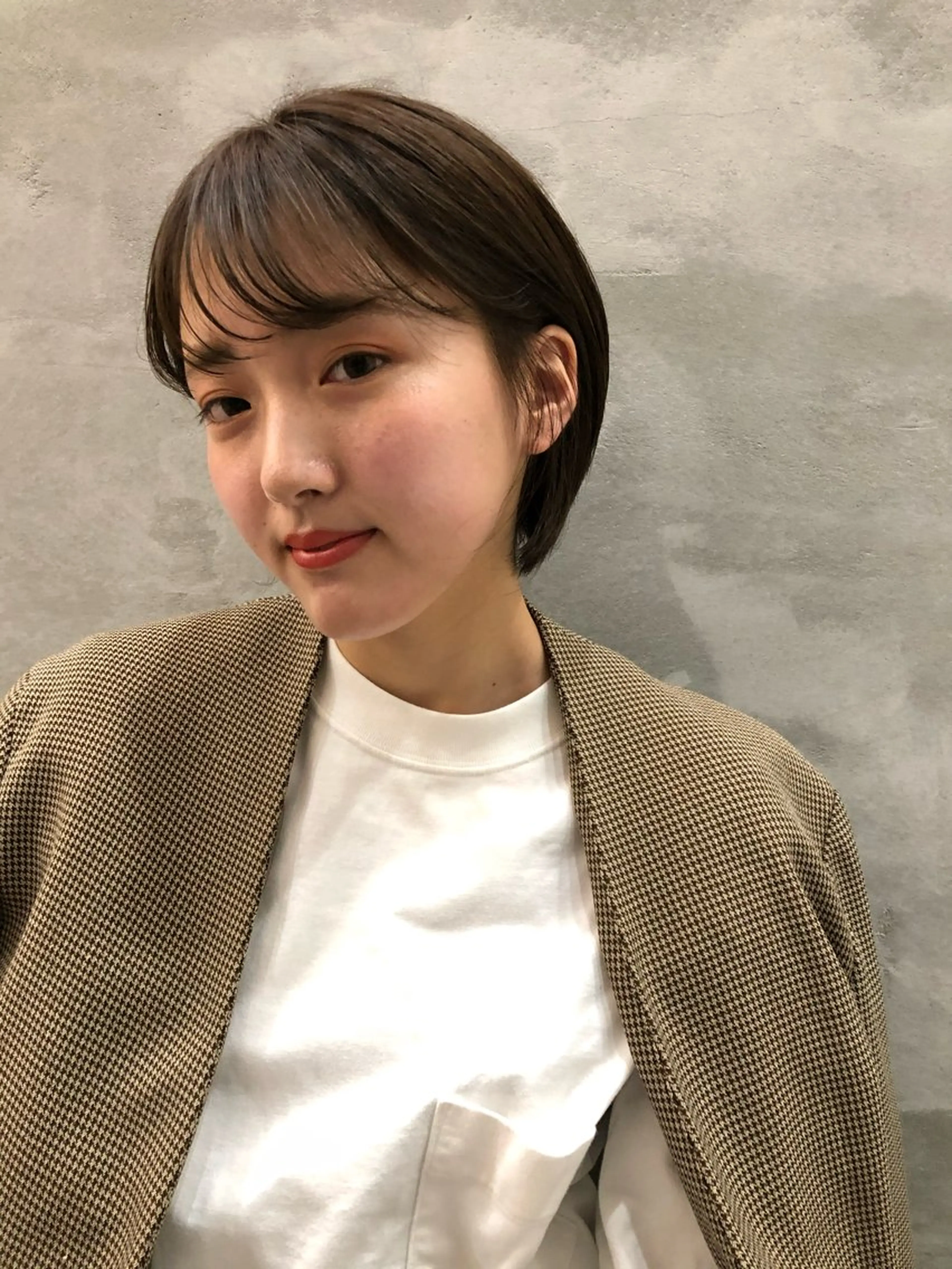 ショート ショートボブ ボブ ショートヘア 伊藤 由季のヘアスタイル