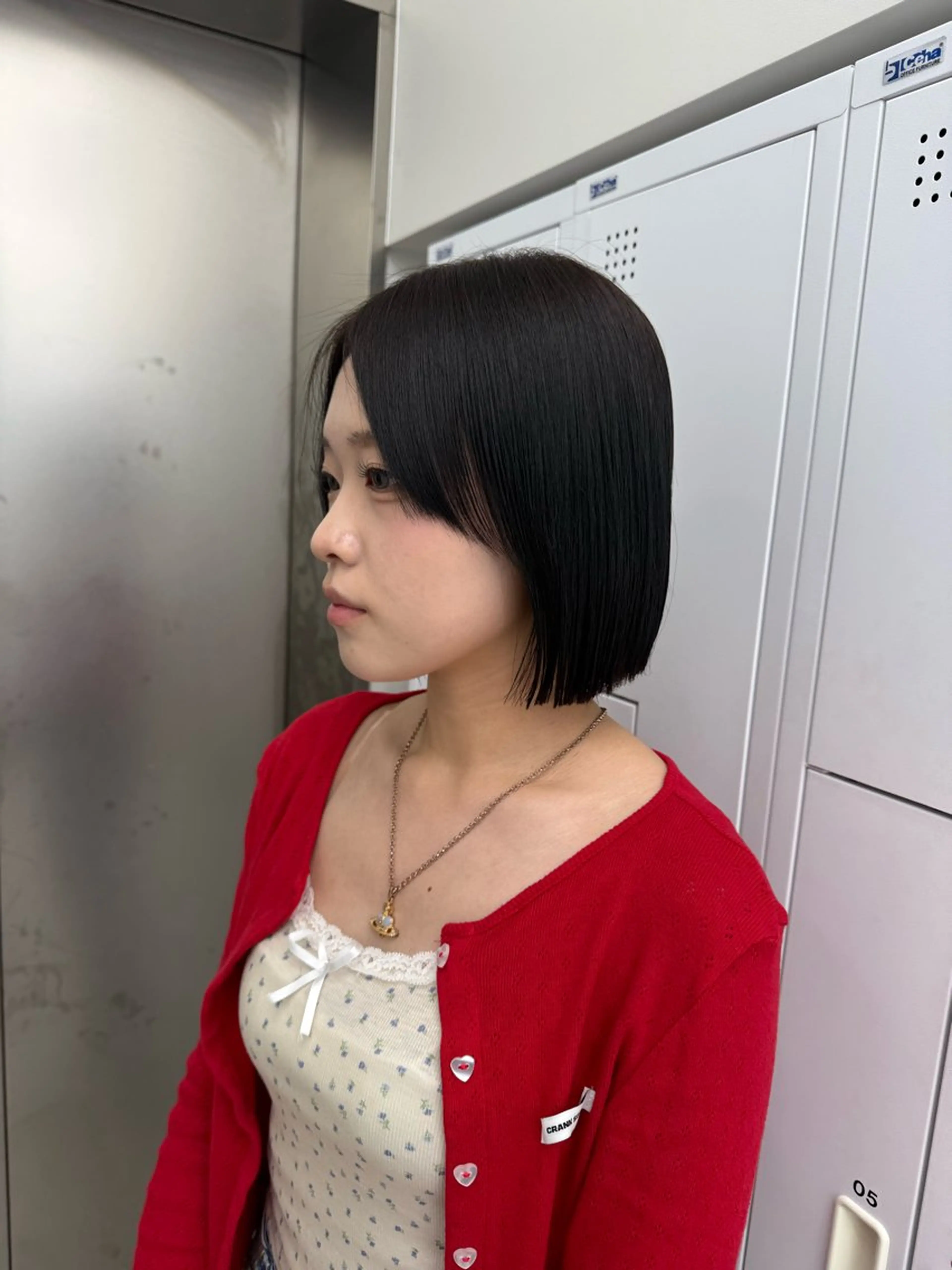 ミディアム カット ヘアカラー AISA viewNAGOYAのヘアスタイル